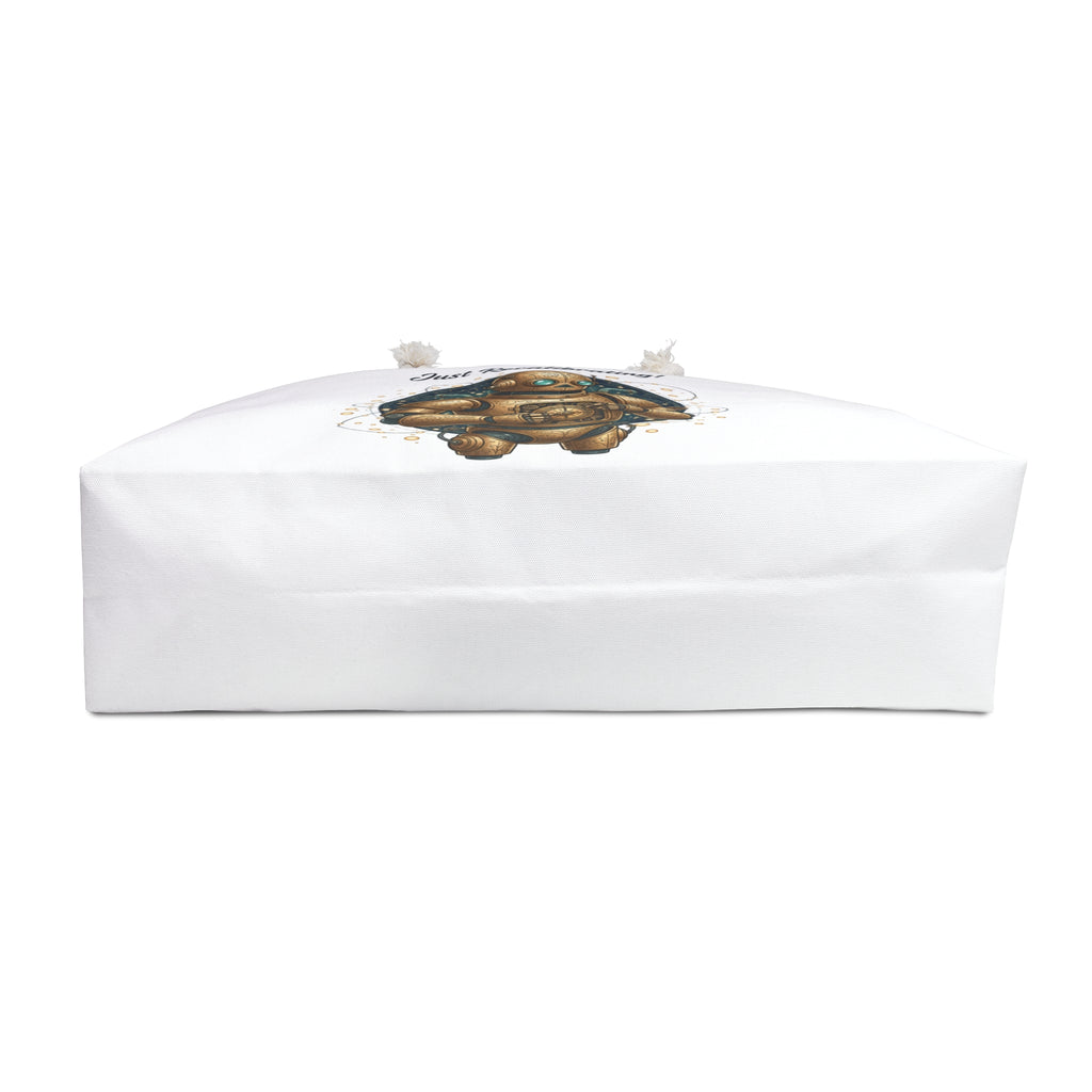 Robot 'Just Recalibrating' Weekender Bag — Vintage Steampunk Travel Tote