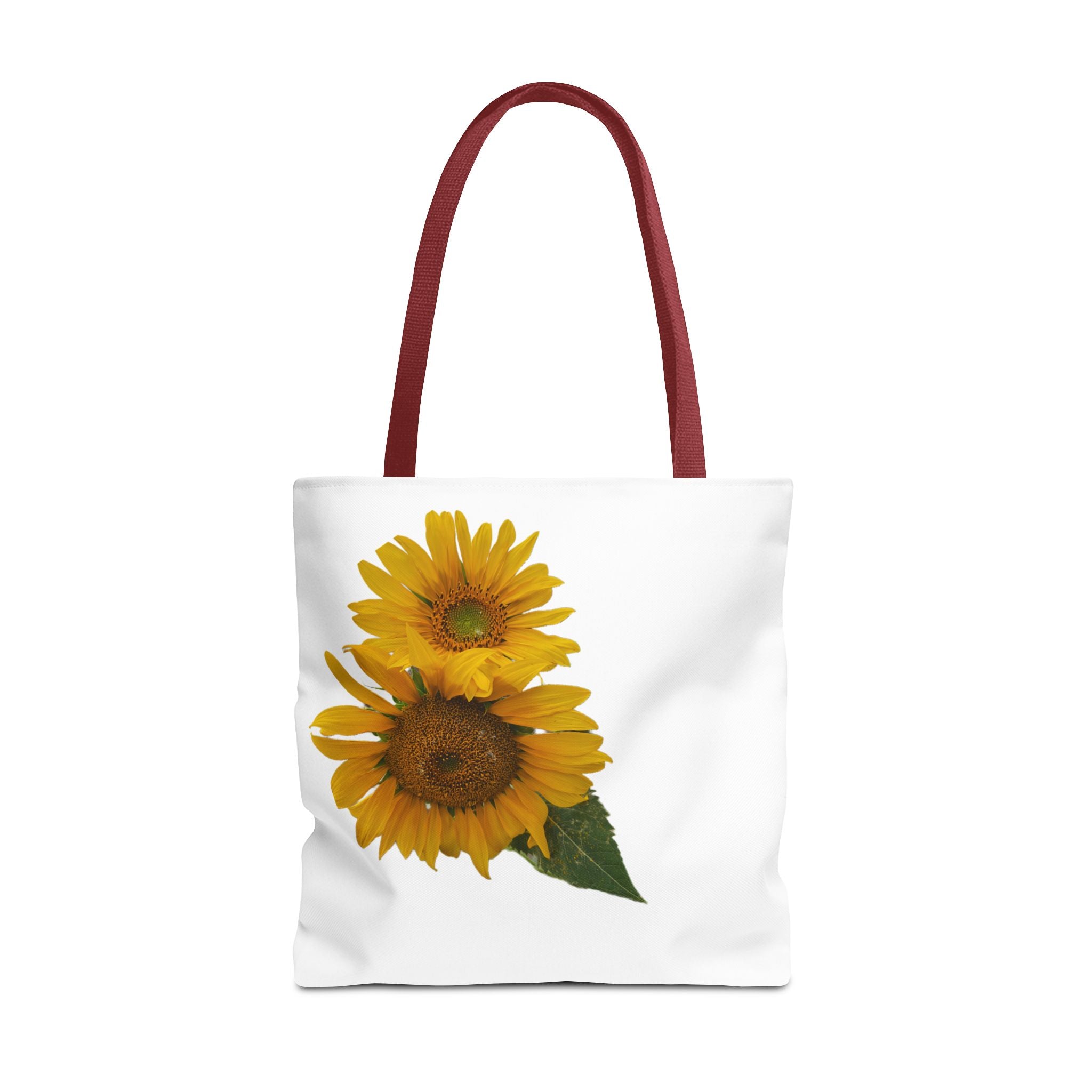 Sunflower Tote Bag — Bright Floral All-Over Print Shopping Tote
