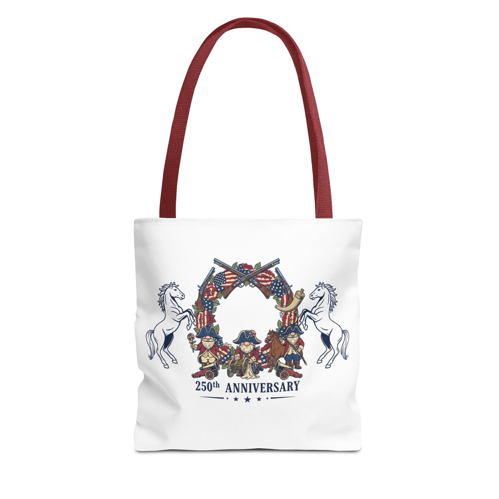 Anniversary Cowboy Tote Bag — 25th Anniversary Western Canvas Tote