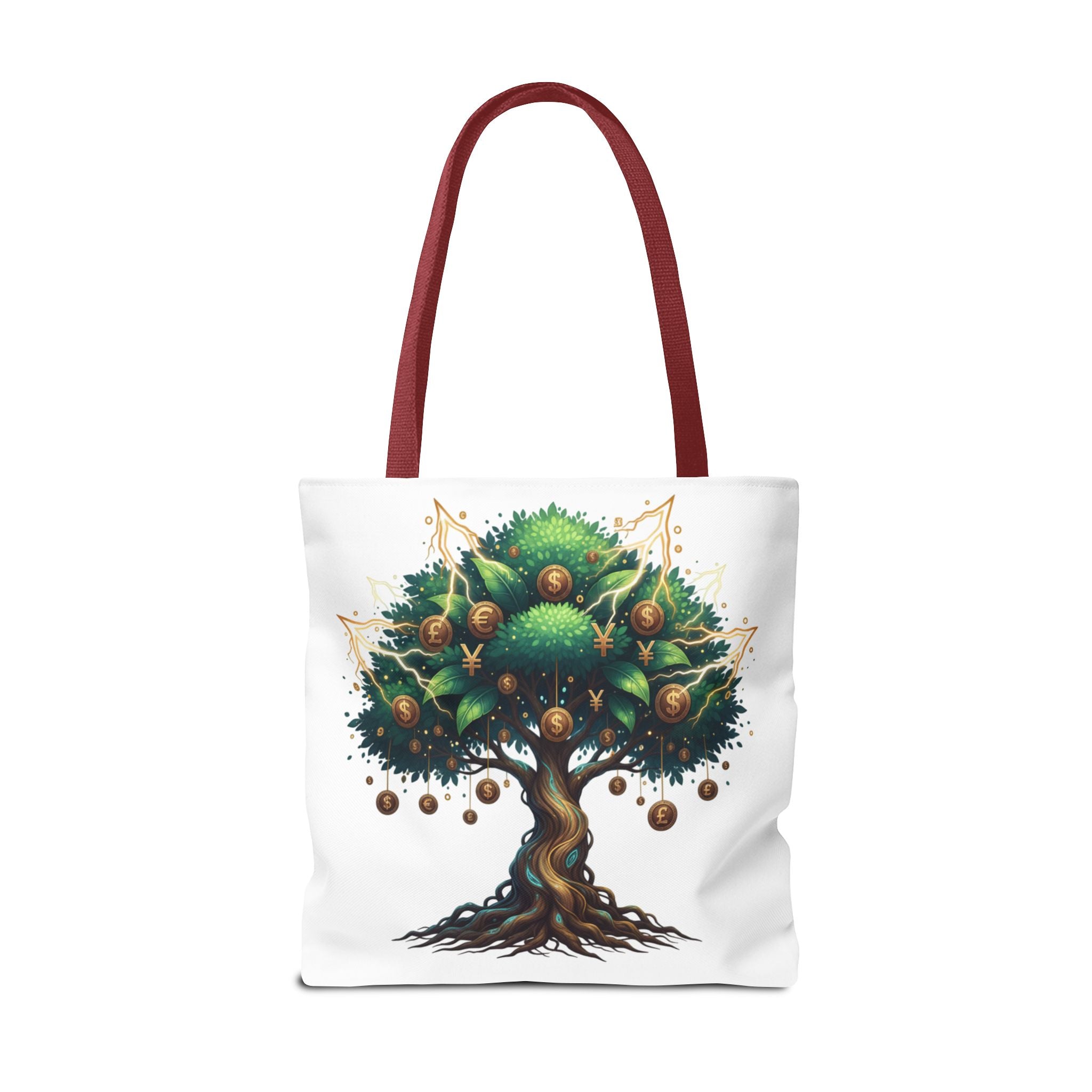 Tree of Life Tote Bag — Botanical Boho Eco Canvas Tote