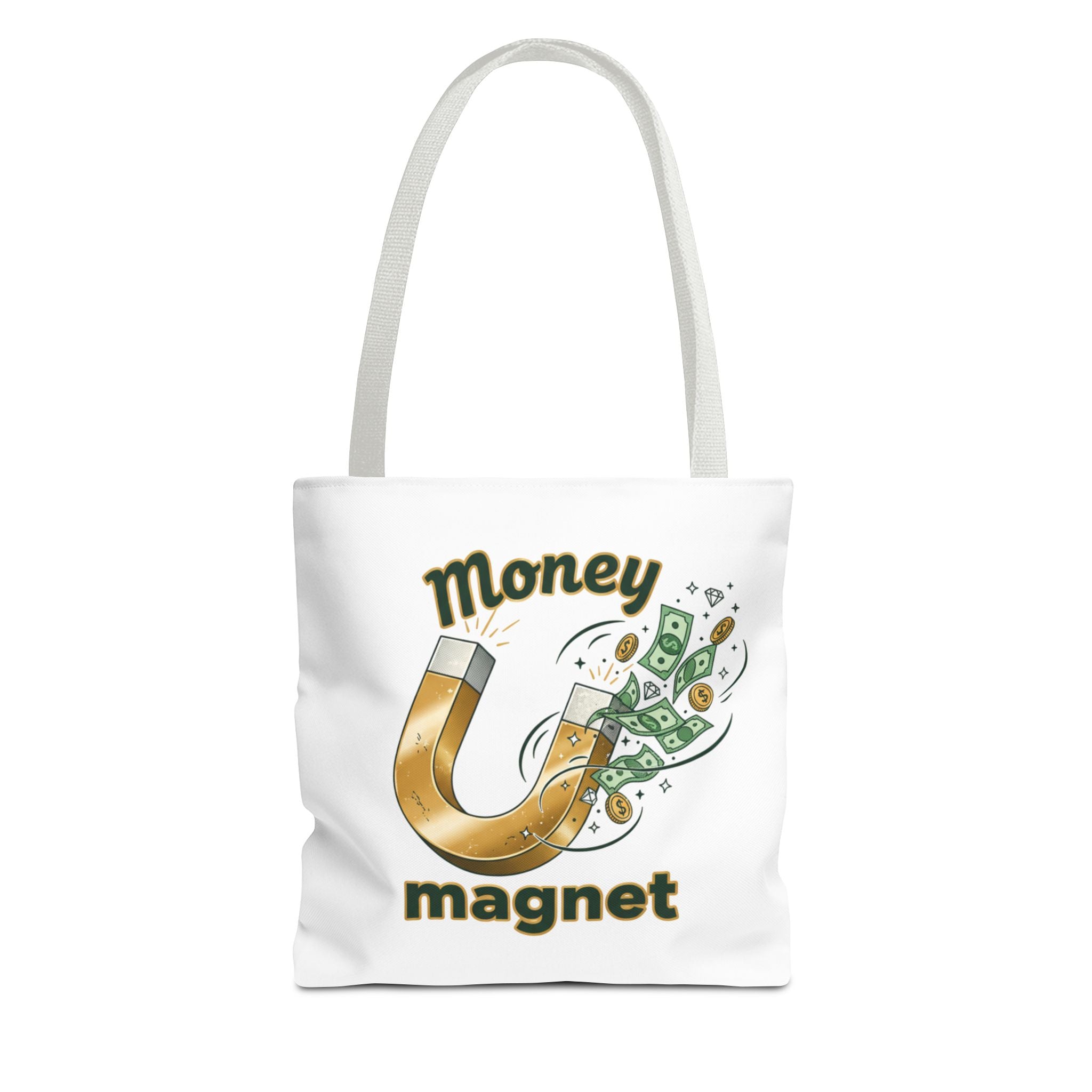 Money Magnet Tote Bag — Funny Luck & Wealth Shopping Tote