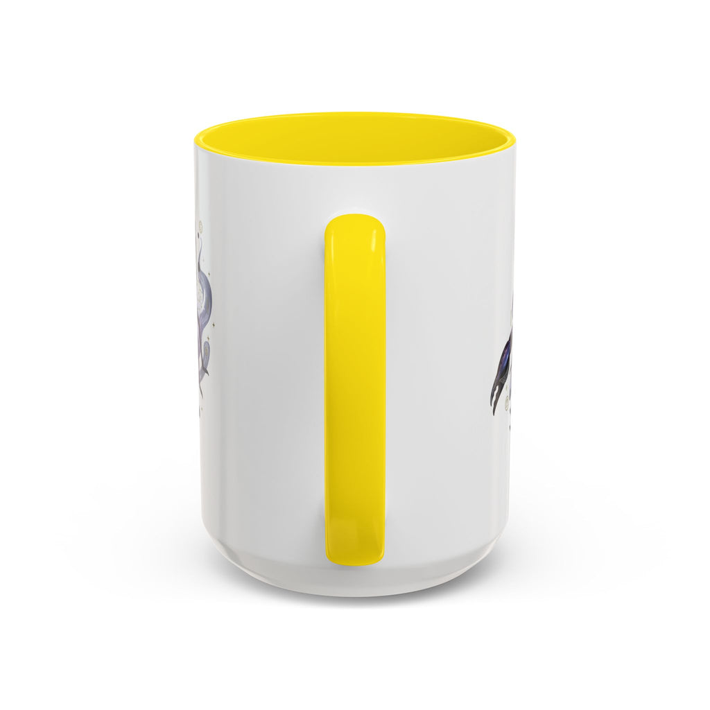 Scorpio Zodiac Coffee Mug — Purple Scorpion Accent Mug (11/15oz)