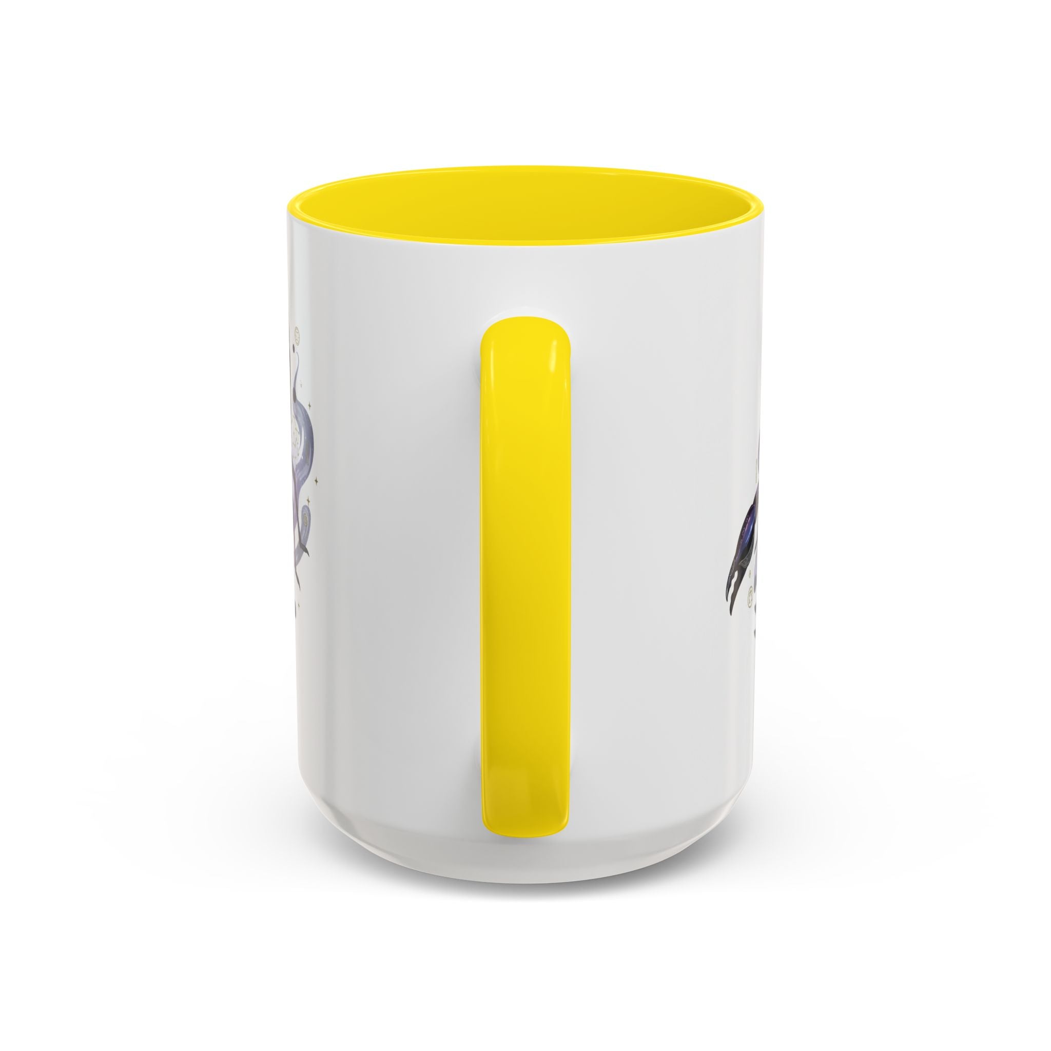 Scorpio Zodiac Coffee Mug — Purple Scorpion Accent Mug (11/15oz)