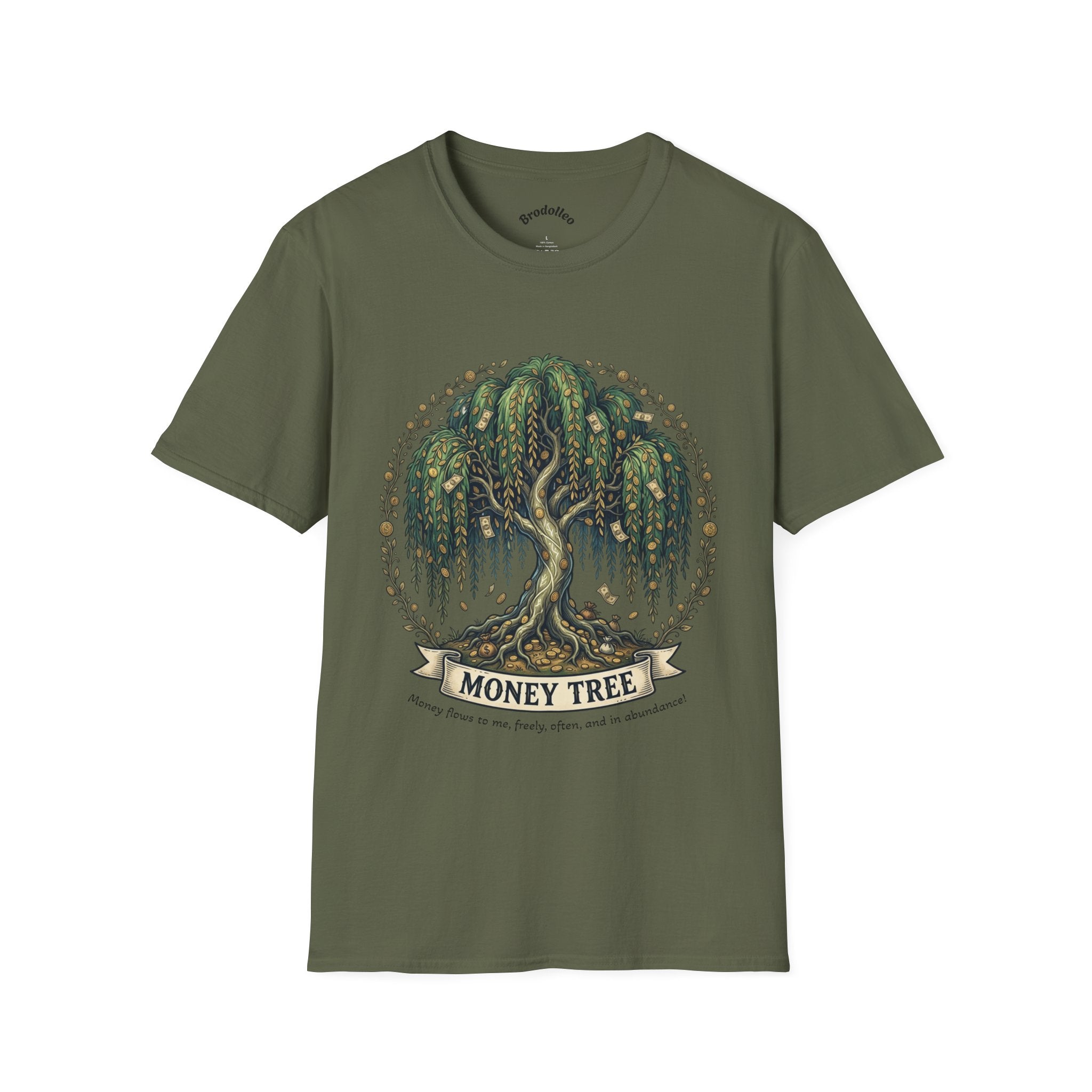 Money Tree T-Shirt — Botanical Luck Graphic Tee