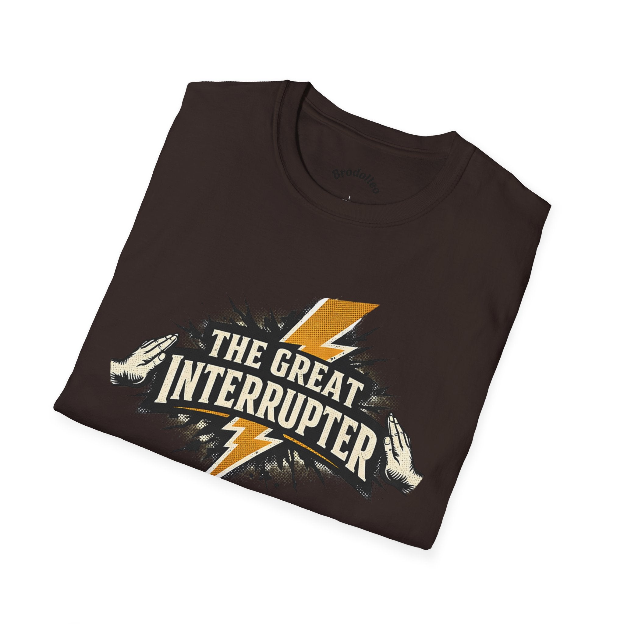 The Great Interrupter T-Shirt — Lightning Bolt Graphic Tee