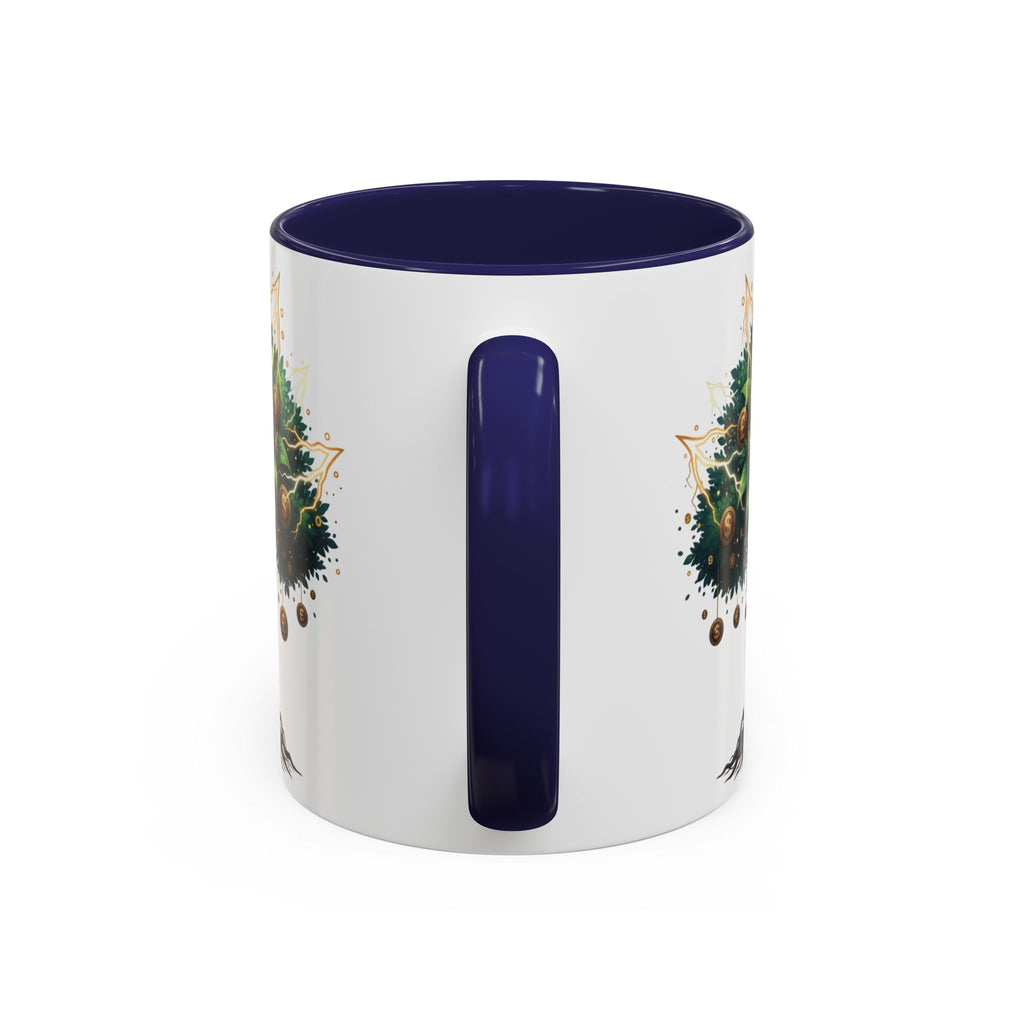 Accent Mug — Money Flows to Me Tree of Abundance Coffee Cup (11/15oz)