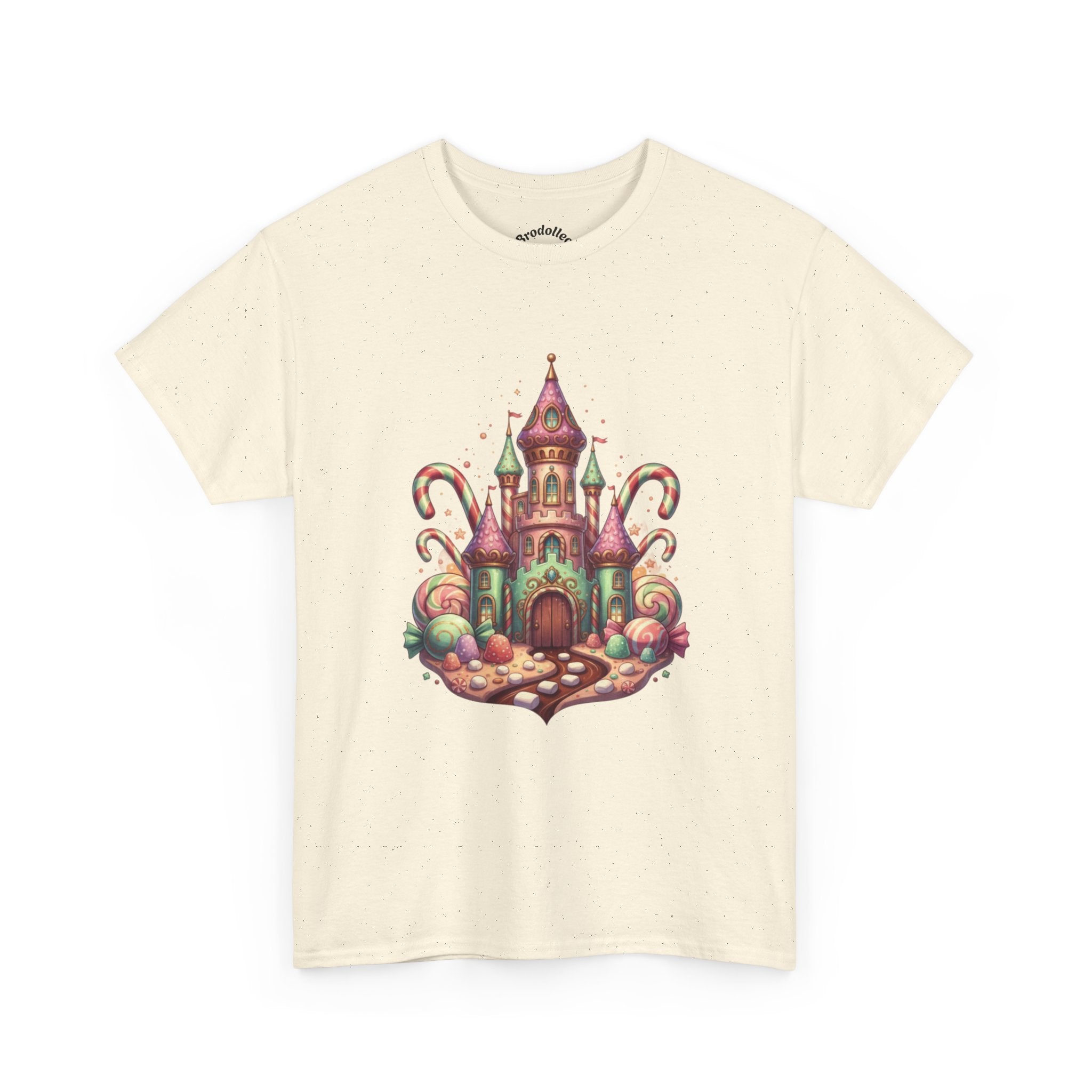 Candy Castle T-Shirt — Whimsical Fairy Tale Castle Tee
