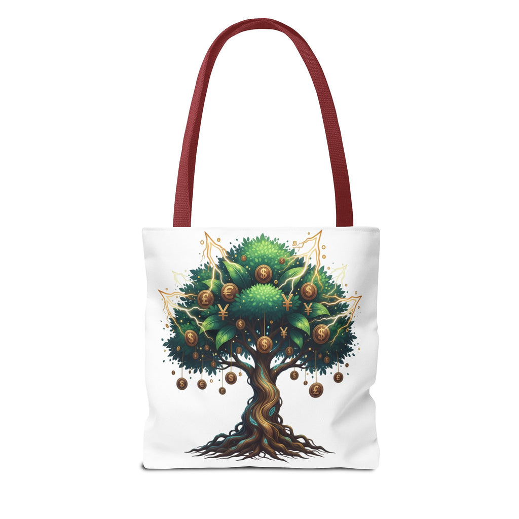 Tree of Life Tote Bag — Botanical Boho Eco Canvas Tote