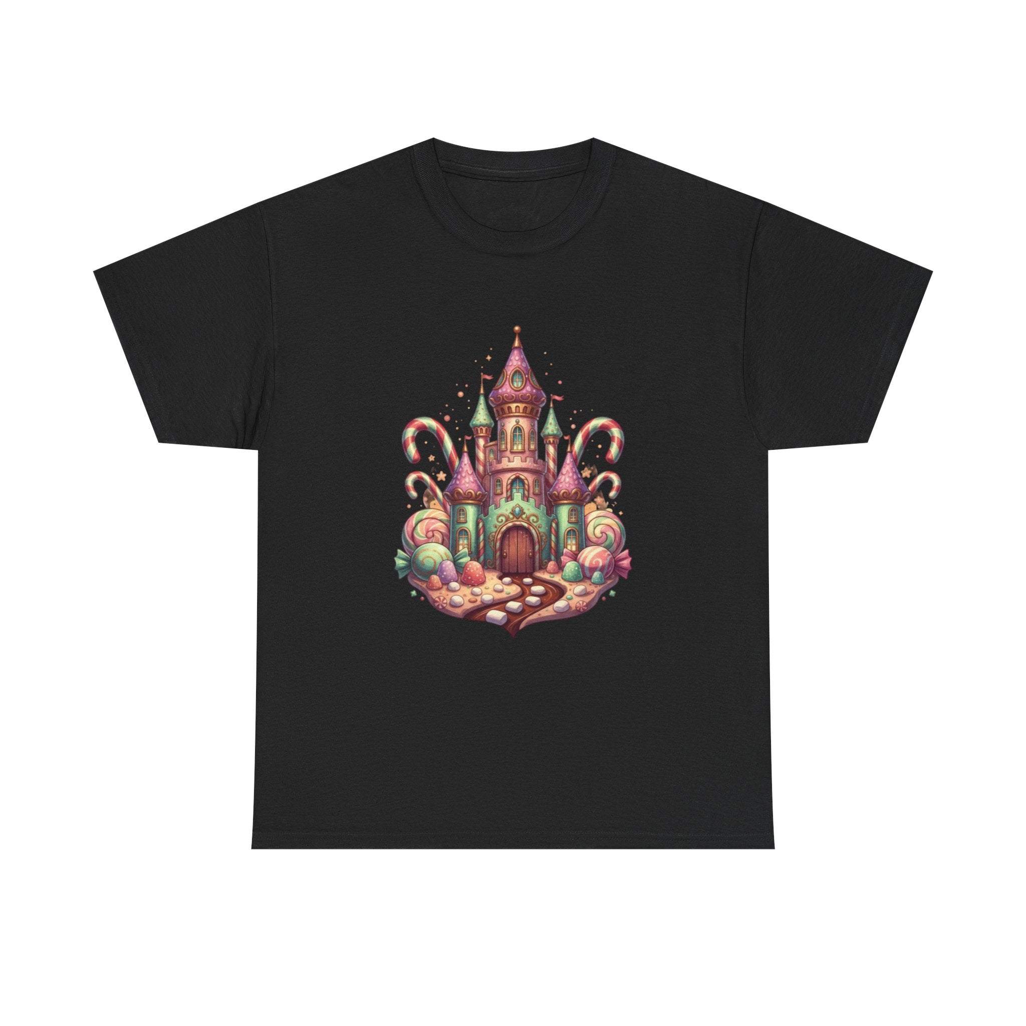 Candy Castle T-Shirt — Whimsical Fairy Tale Castle Tee