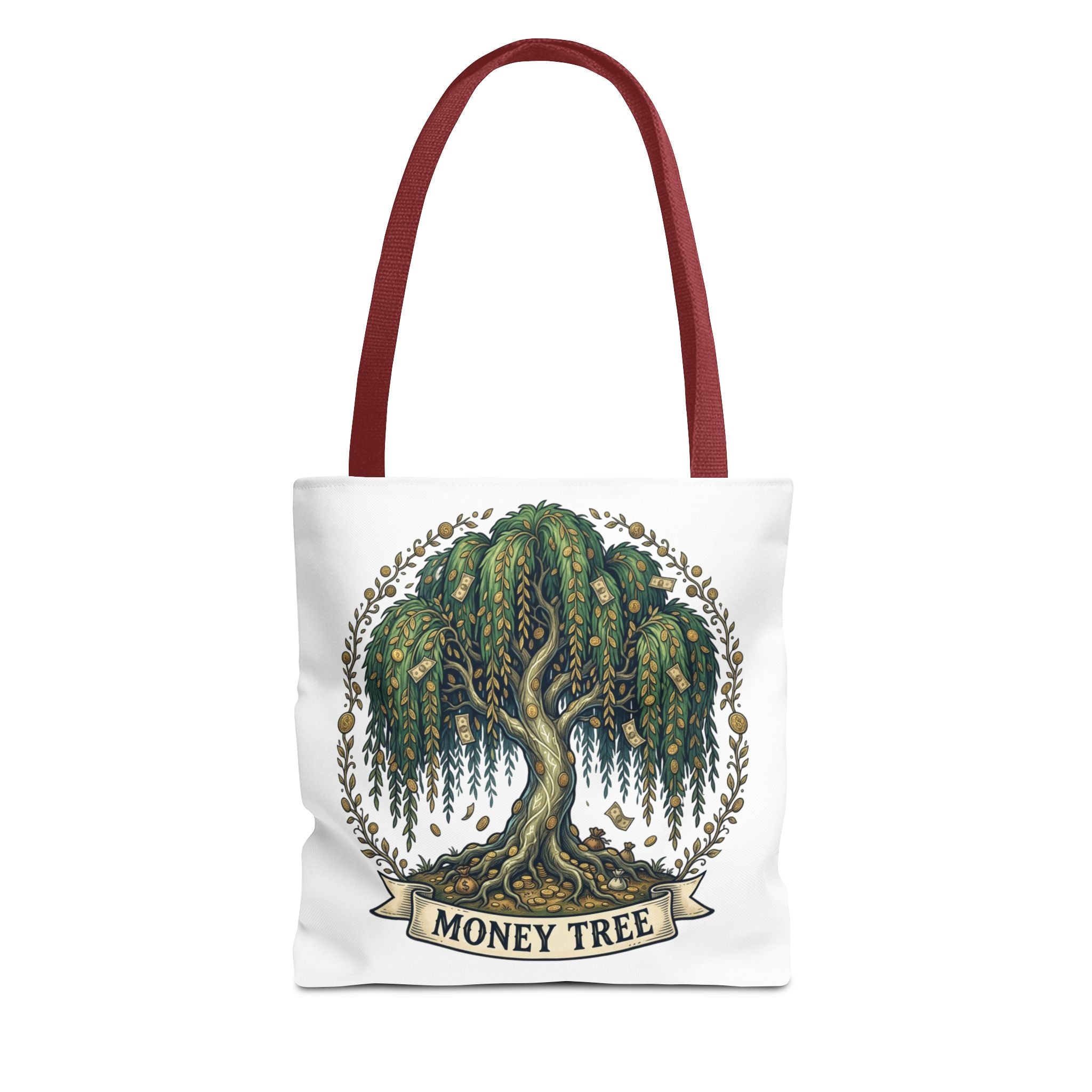 Money Tree Tote Bag — Decorative Prosperity Market Tote
