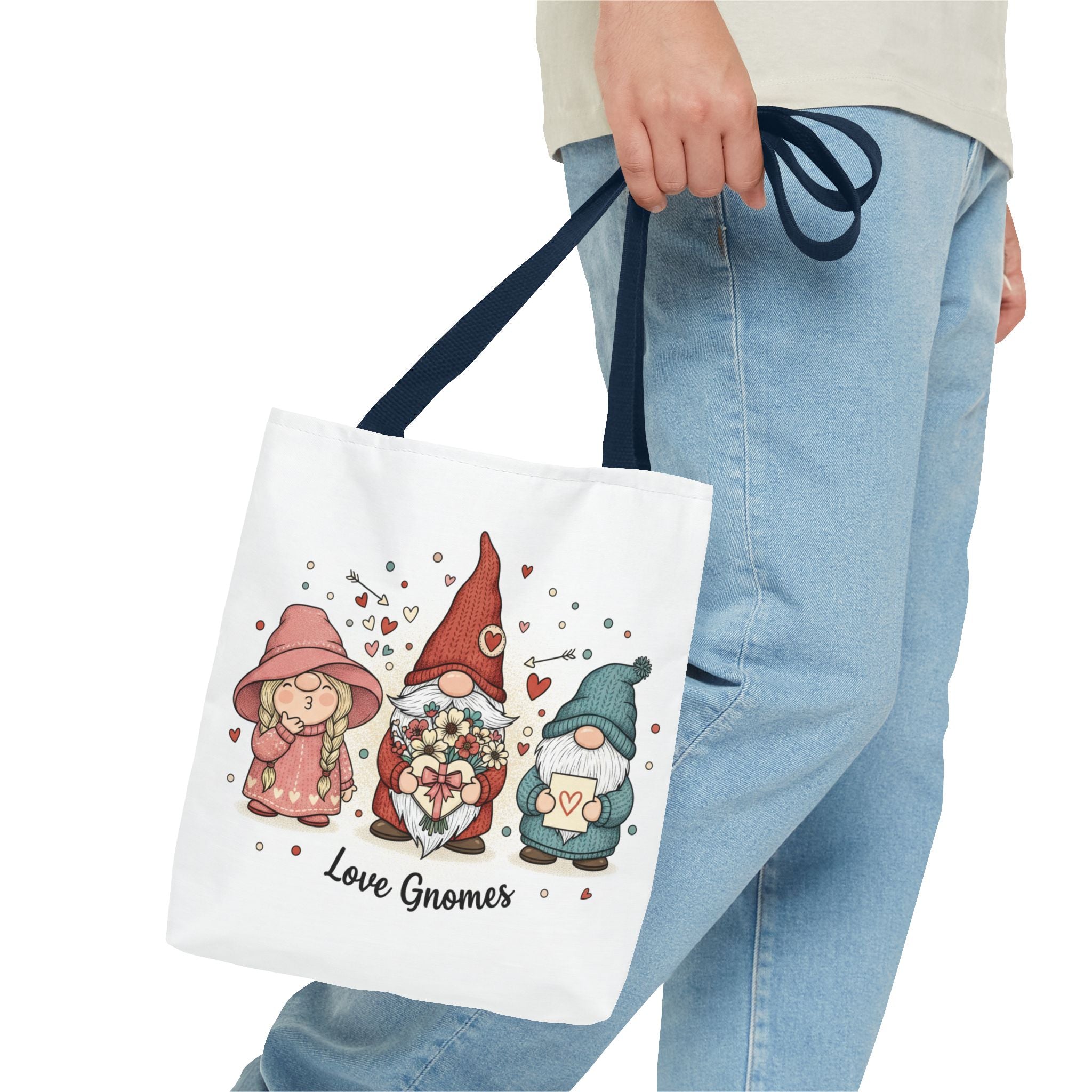 Love Gnomes Tote Bag