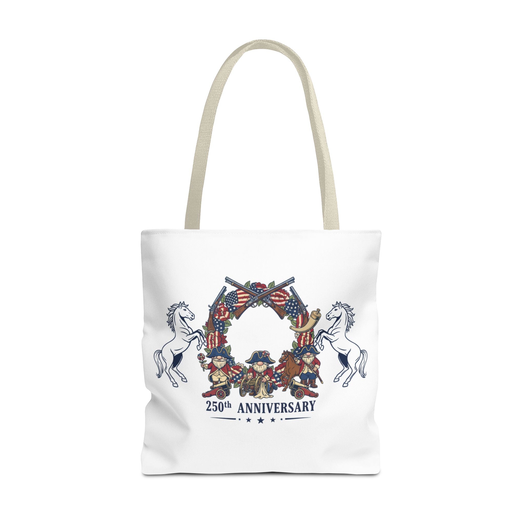 Anniversary Cowboy Tote Bag — 25th Anniversary Western Canvas Tote
