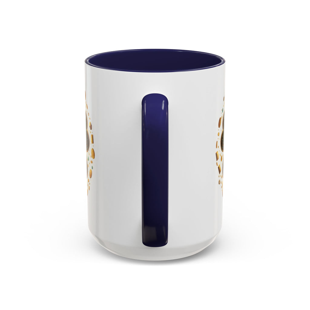 St. Patrick's Shamrock Coffee Mug — "Money Flows to Me" Lucky Charm Accent Mug