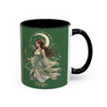 Virgo Zodiac Accent Coffee Mug — Astrological Virgo Gift (11/15oz)