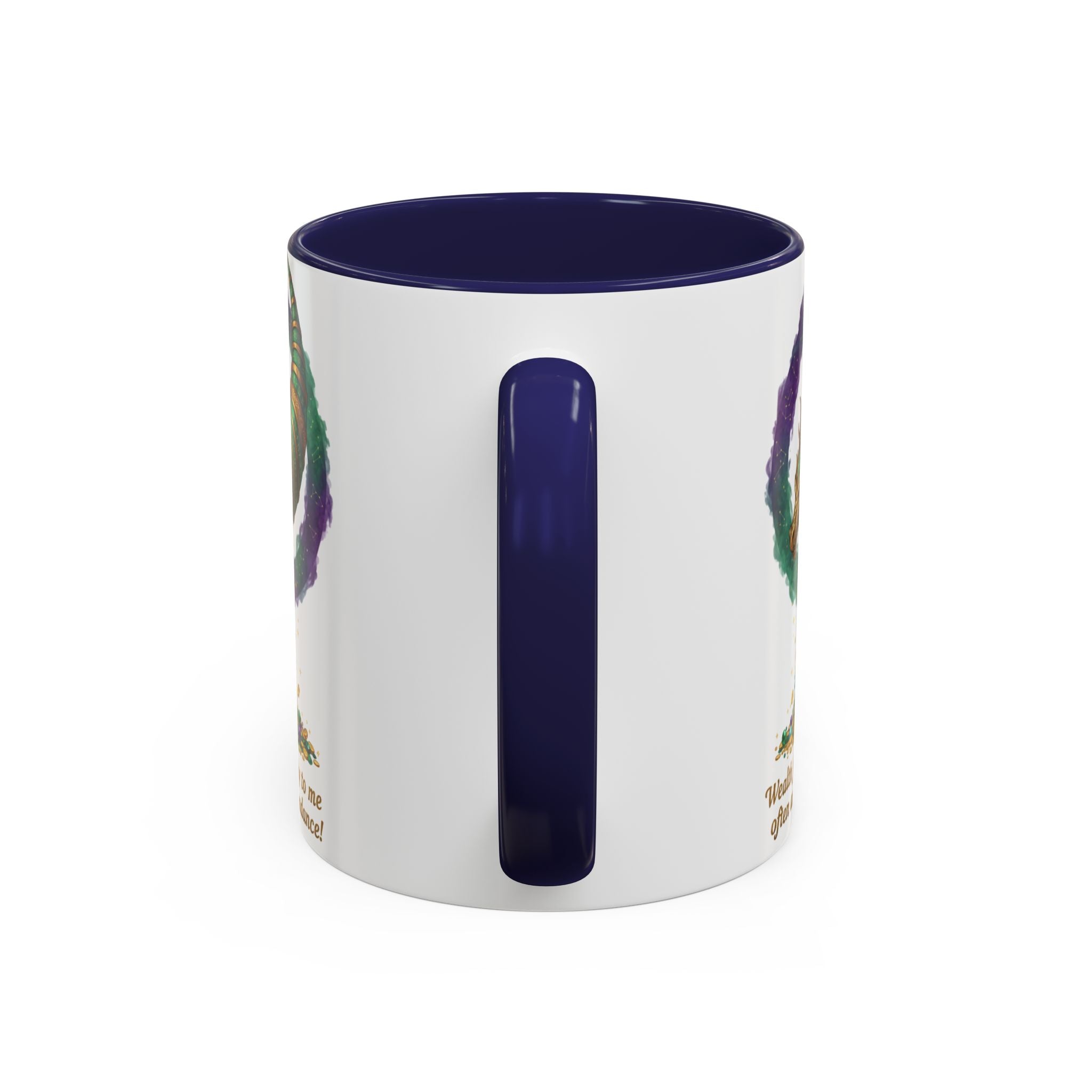 Cornucopia Wealth Coffee Mug — "Wealth flow freely to me often and in abundance!"