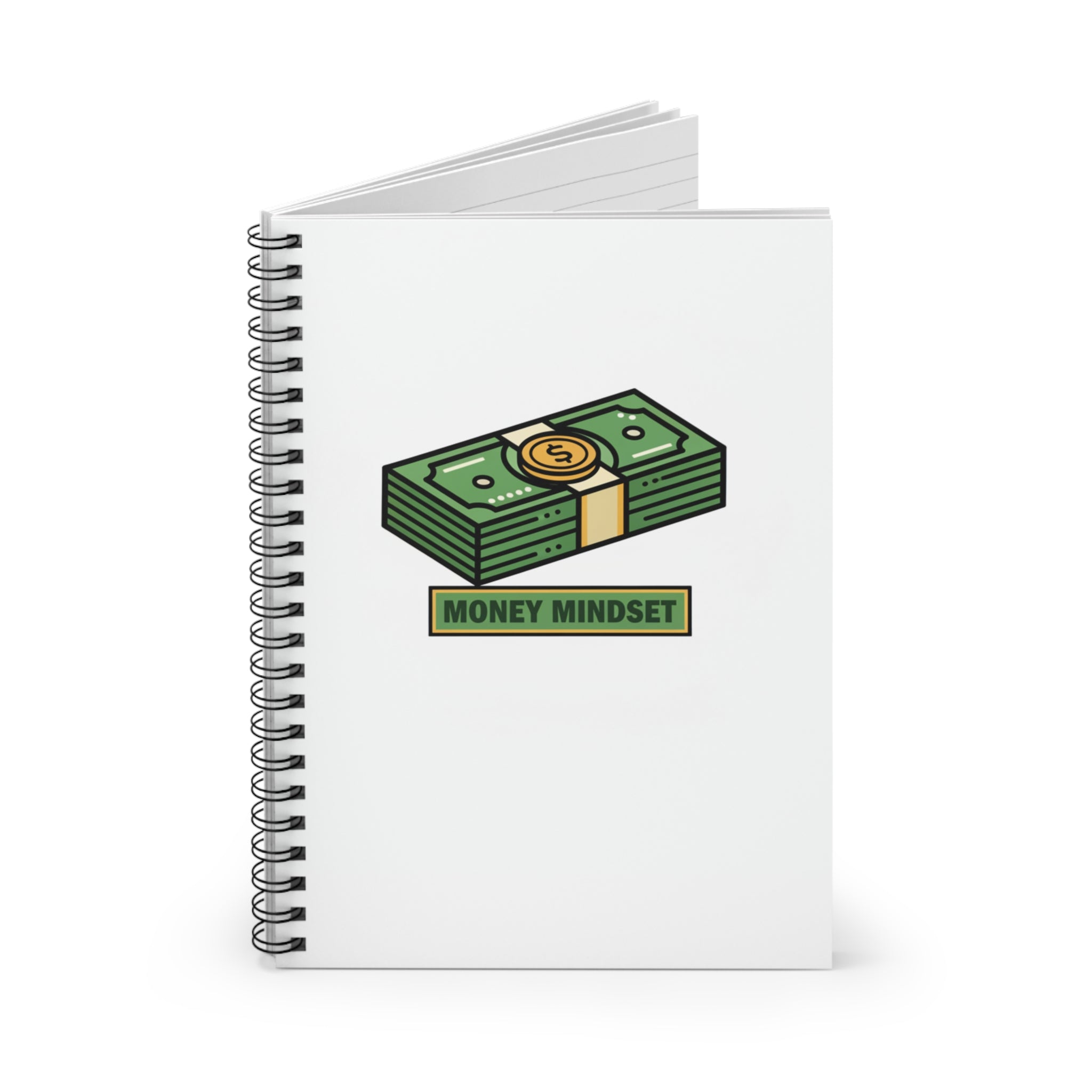 Money Mindset Spiral Notebook