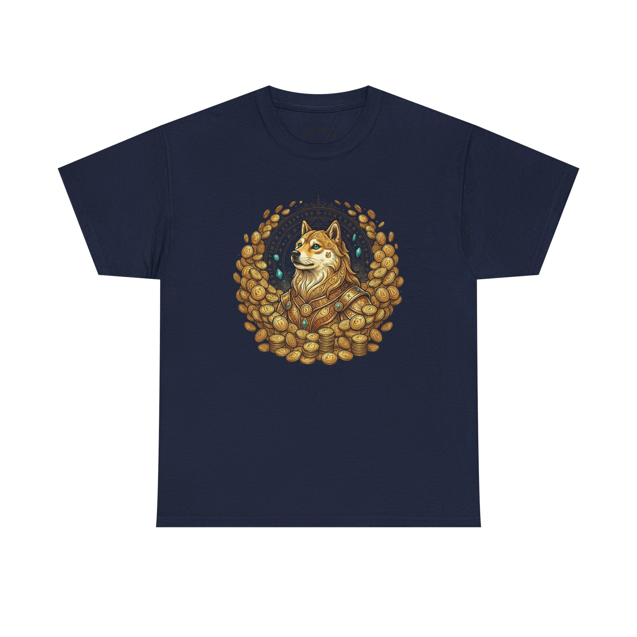 Shiba Inu Coffee Beans T‑Shirt — Cute Dog Cafe Tee