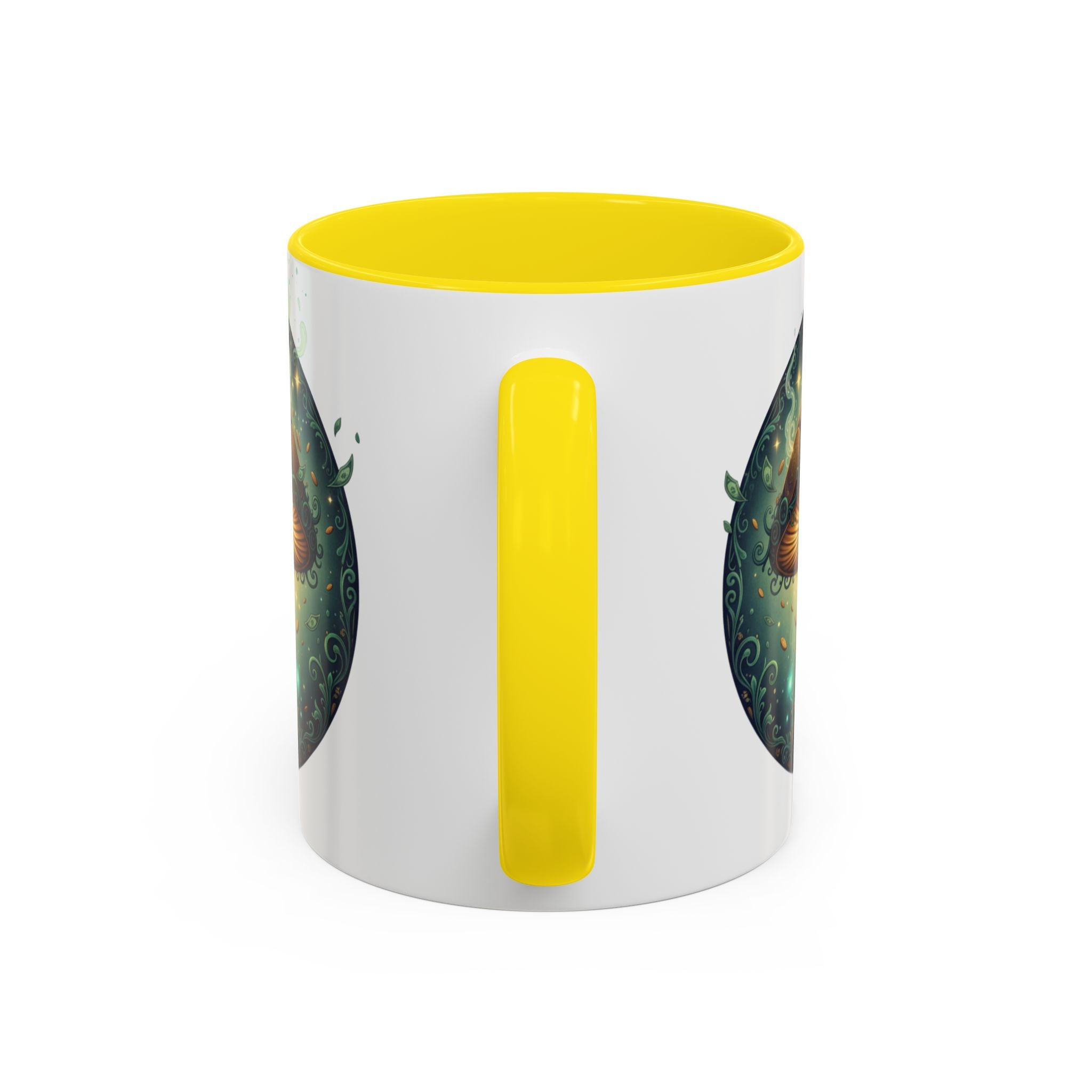 Mushroom Alchemy Coffee Mug — "Money flows to me freely, given, and in abundance" (11/15oz)