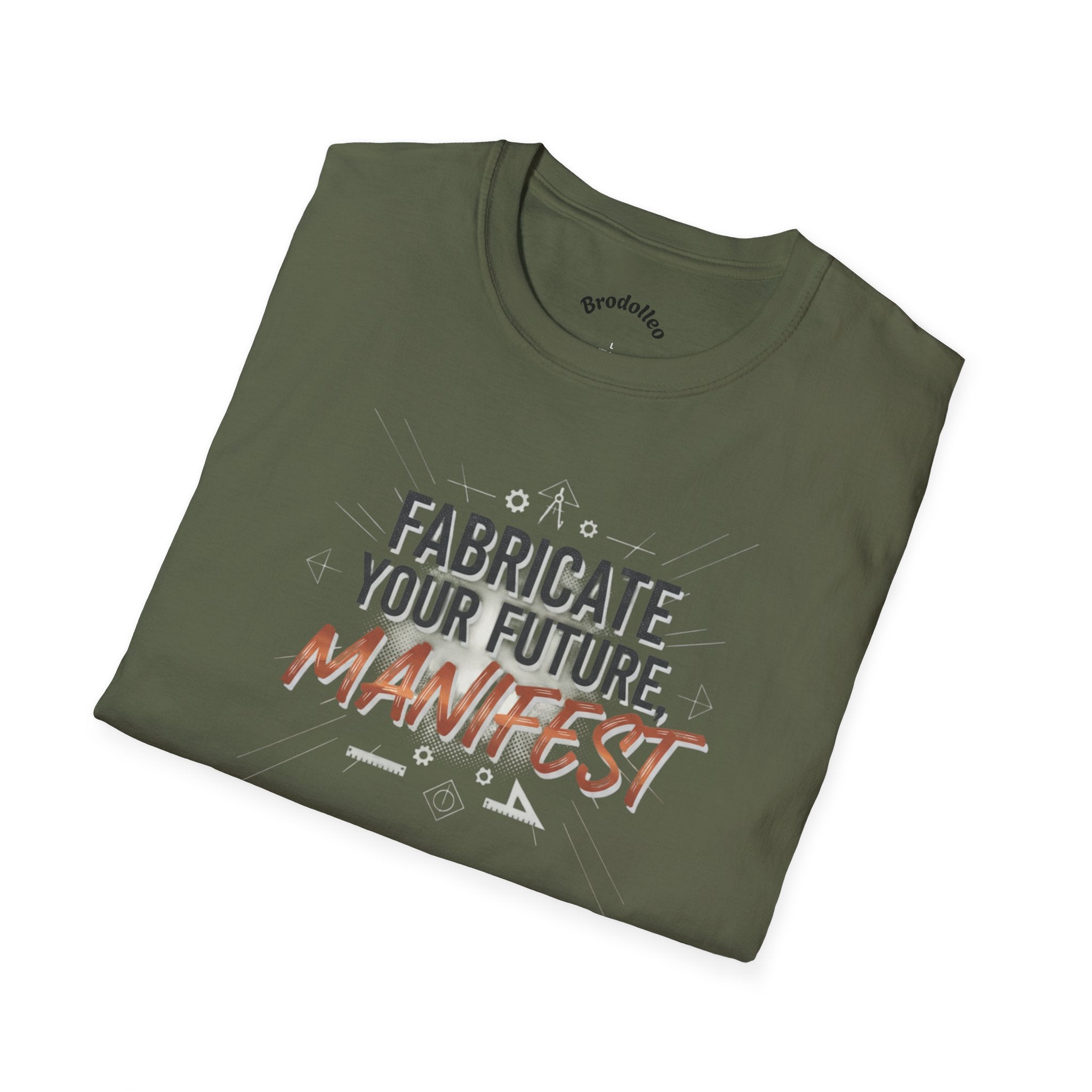 Manifest T‑Shirt — "Fabricate Your Future, Manifest" Inspirational Tee