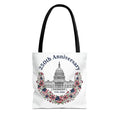 250th Anniversary Capitol Tote Bag — Patriotic USA Commemorative Tote (1776–2026)