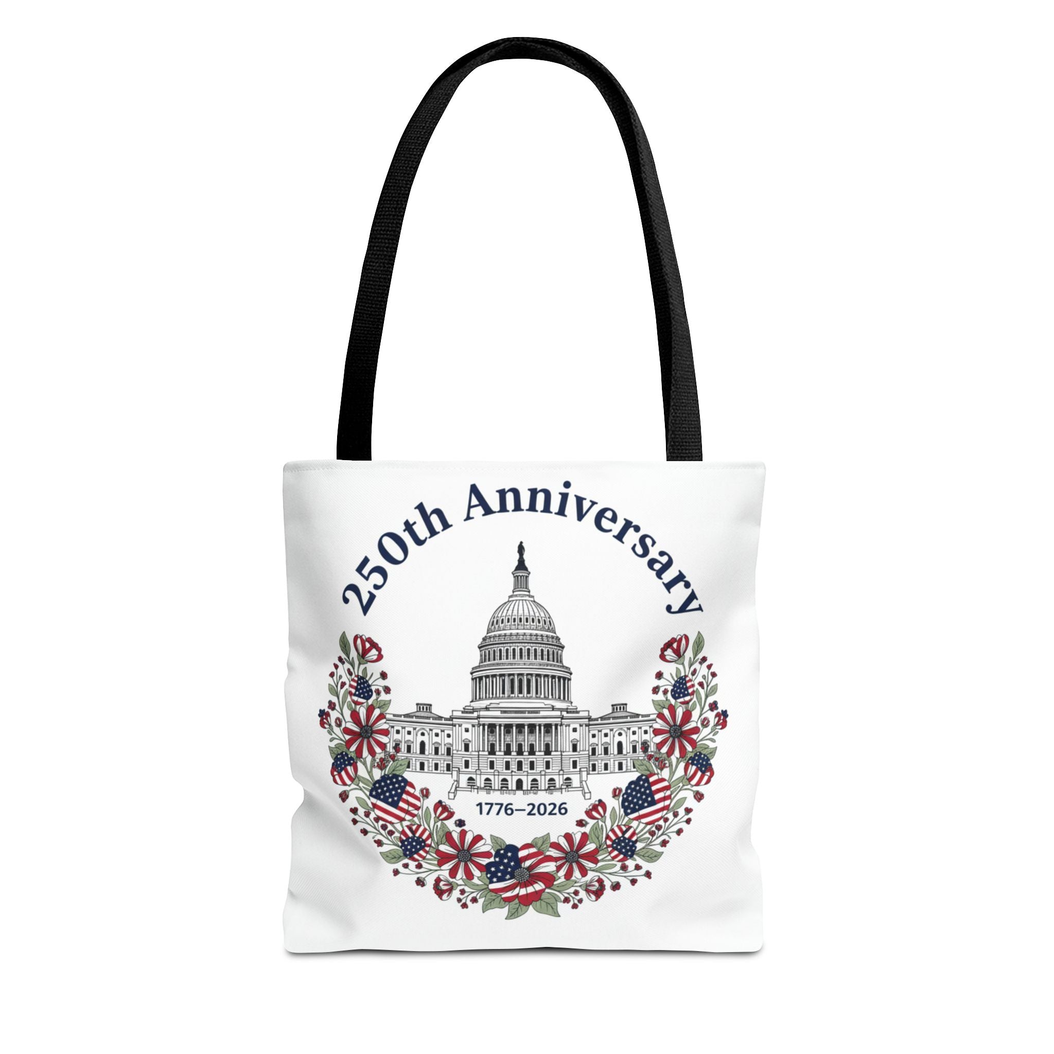 250th Anniversary Capitol Tote Bag — Patriotic USA Commemorative Tote (1776–2026)