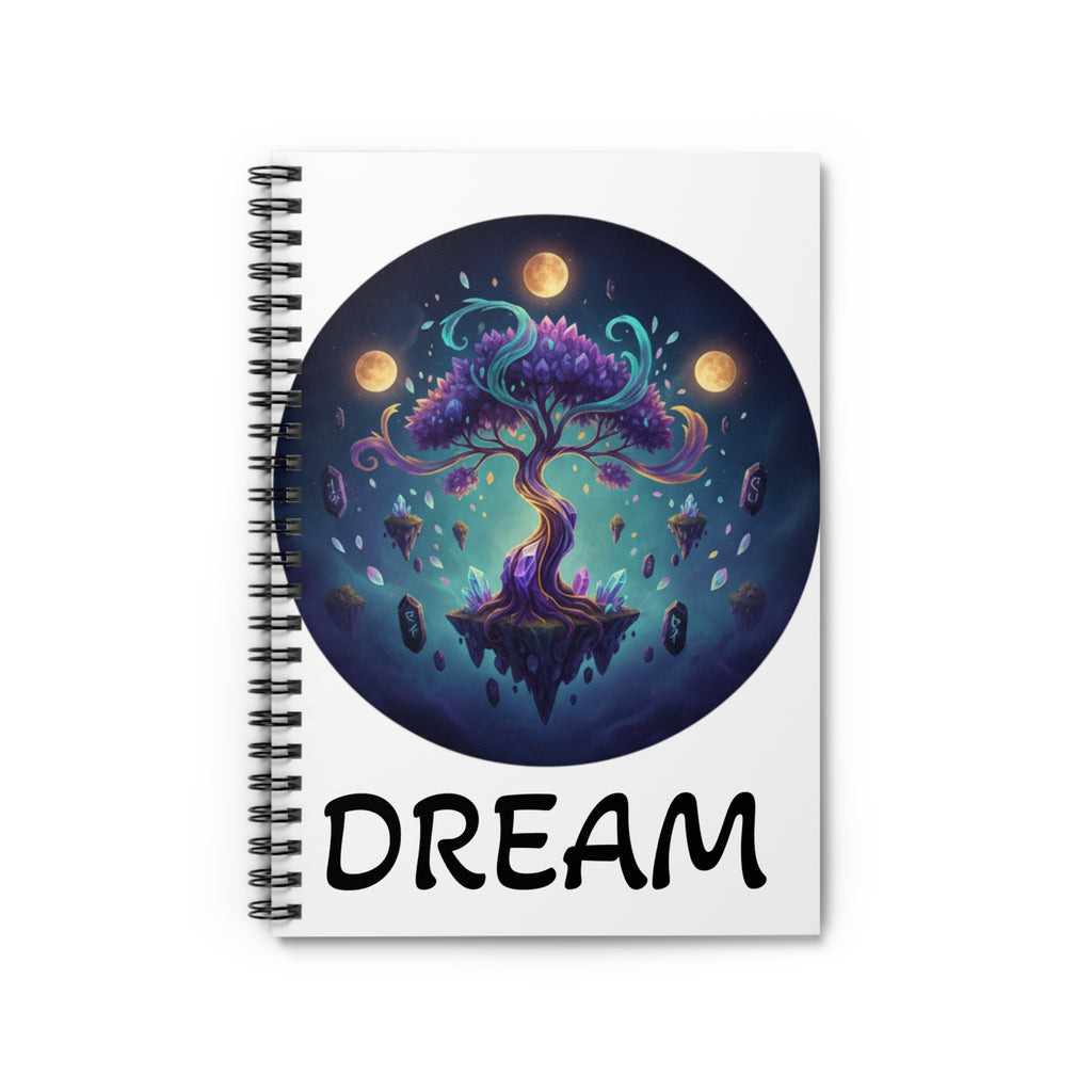 Dream Floating Tree Spiral Notebook - Ruled Journal for Creative Writing & Dreams