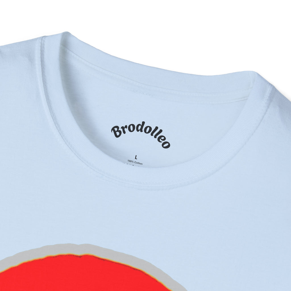 Heart Badge T-Shirt — Red Circle Love Graphic Tee