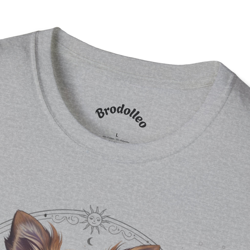 Chihuahua Portrait T-Shirt — Cute Long-Haired Dog Graphic Tee