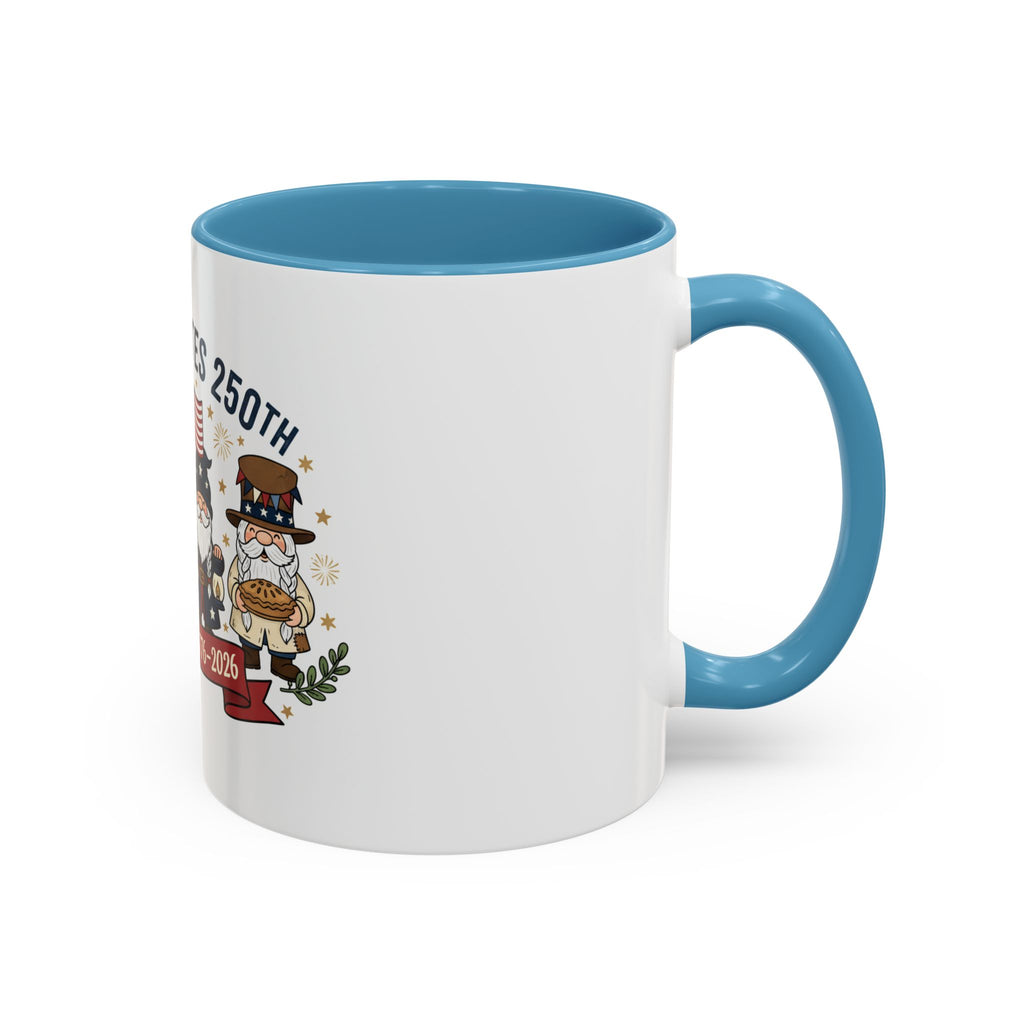 United States 250th Gnome Coffee Mug — Celebrating 1776–2026