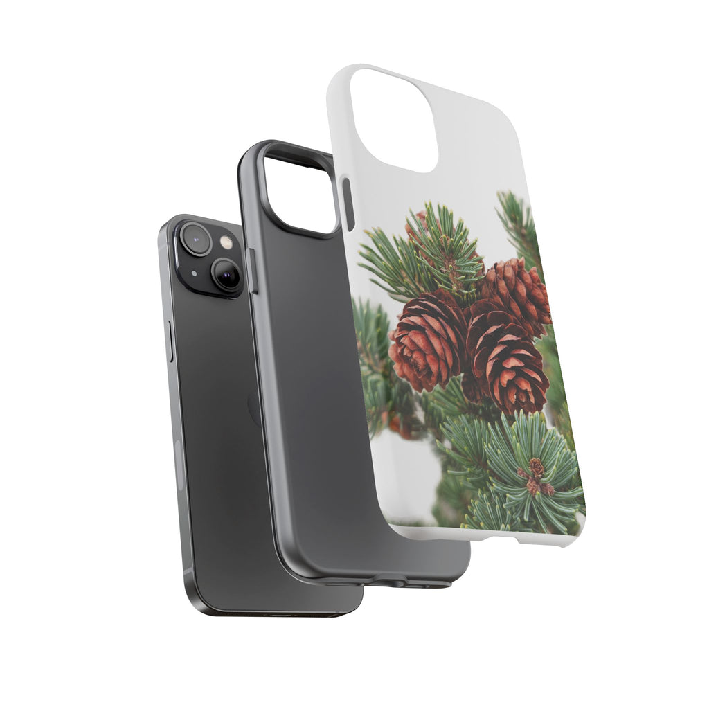Pinecone Tough Phone Case — Protective Botanical Phone Cover