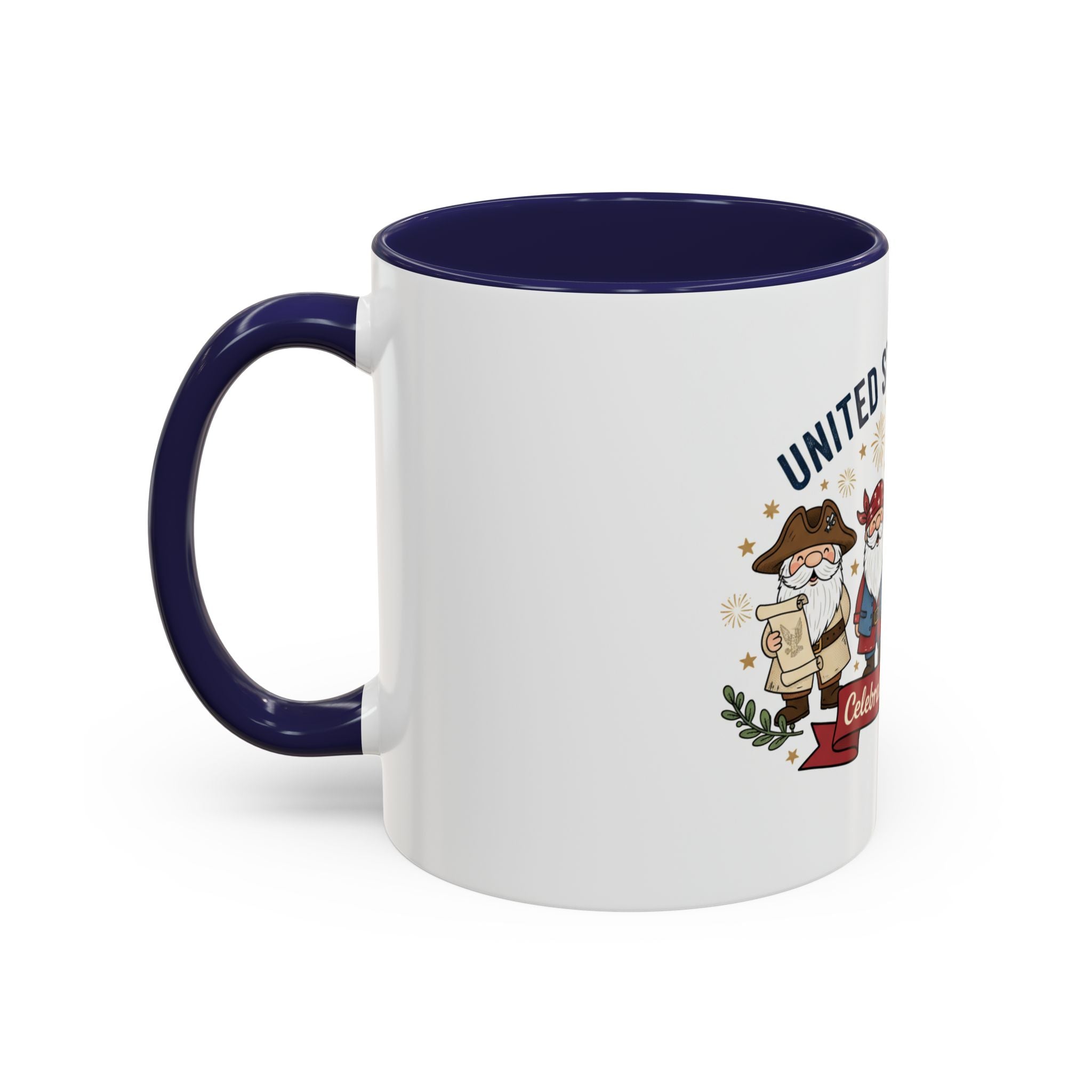 United States 250th Gnome Coffee Mug — Celebrating 1776–2026