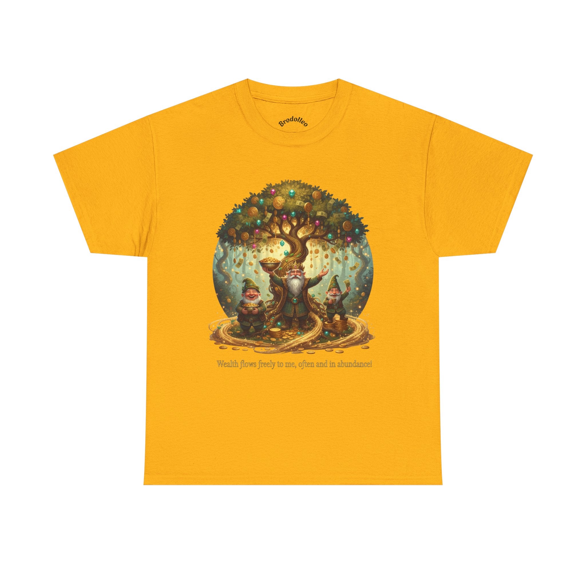 Fantasy Tree Spirits T-Shirt — "Walks from body to me, often in a shadow" Graphic Tee