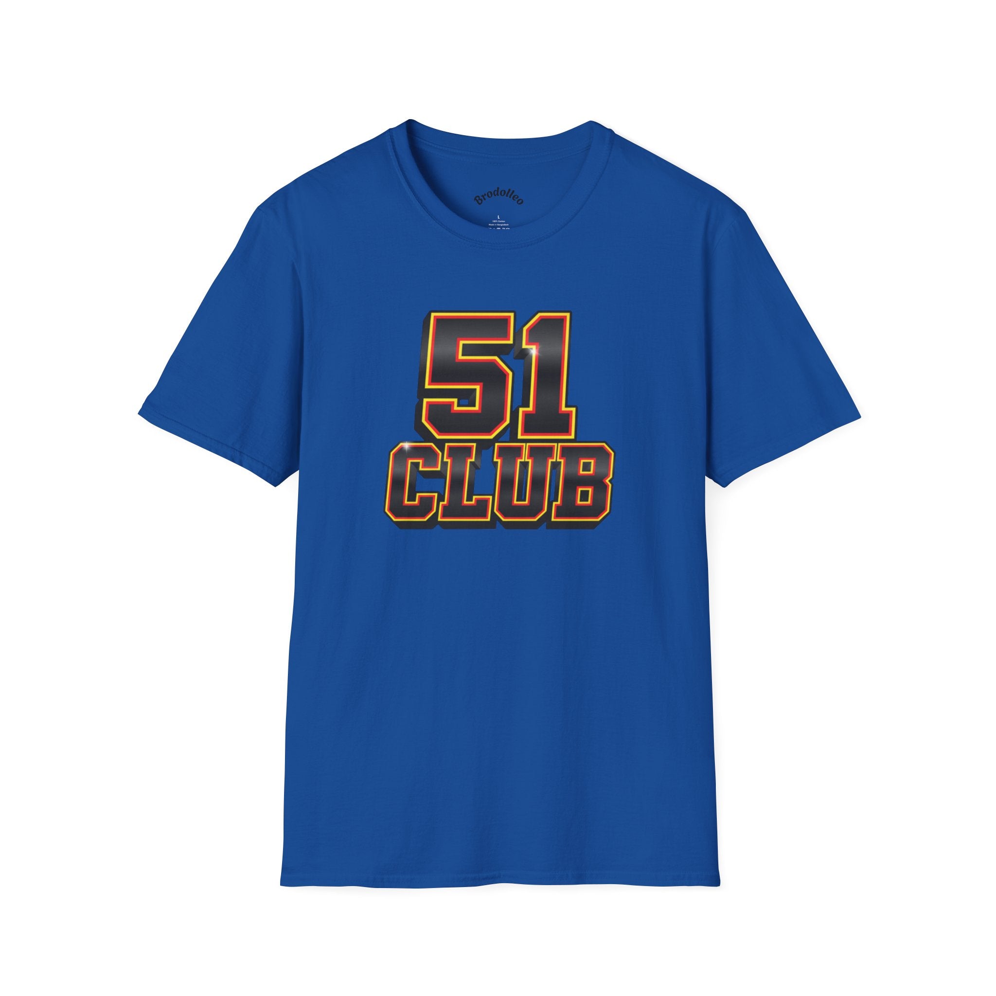 51 Club T‑Shirt — Vintage Collegiate Number Graphic Tee