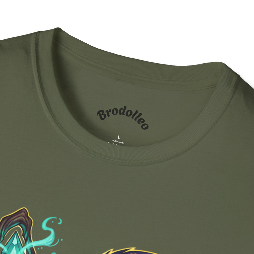 Mage Penguin Graphic T-Shirt — Cute Fantasy Wizard Penguin Tee