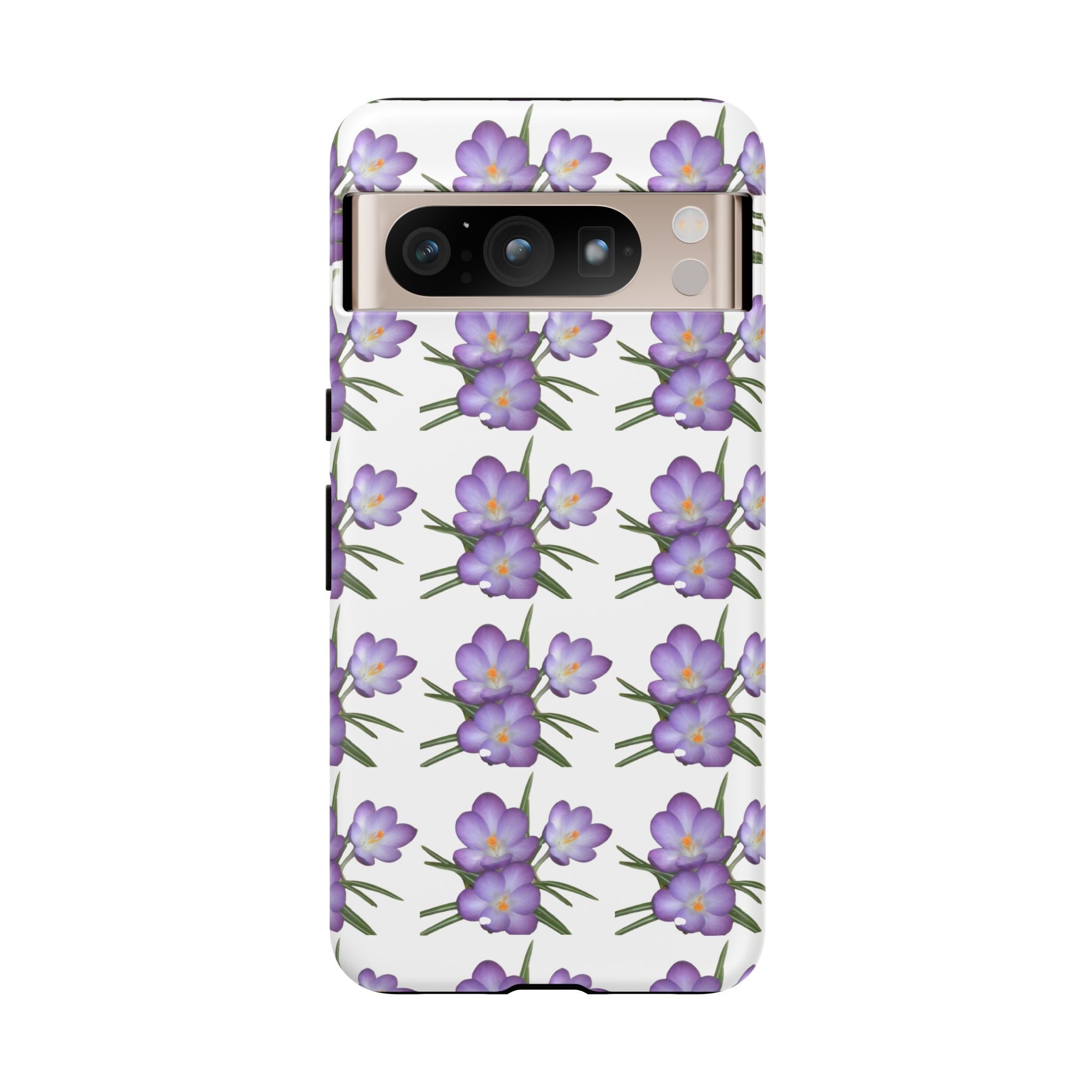 Tough Case — Purple Floral Phone Case