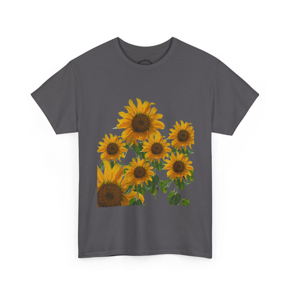 Sunflower Bouquet T-Shirt — Bright Floral Graphic Tee