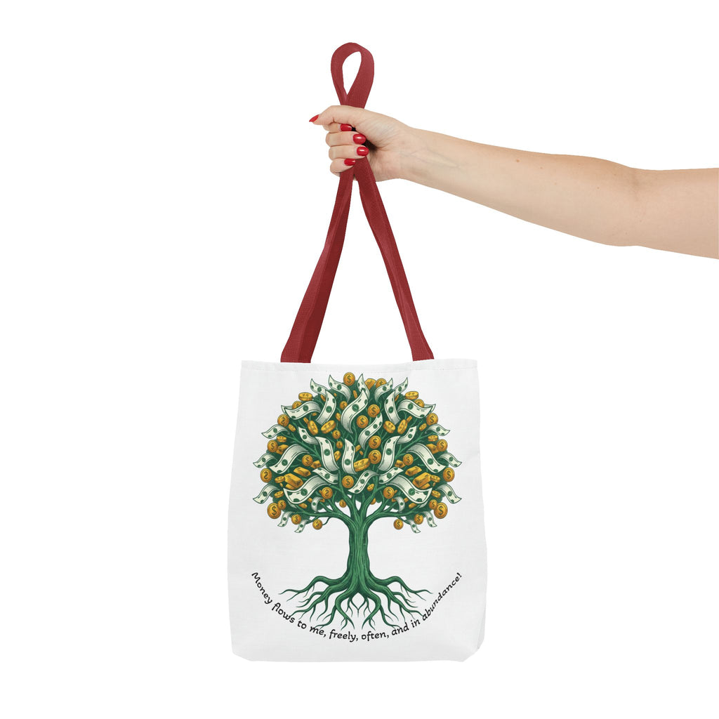 Money Tree Tote Bag — Illustrated Cash Tree Eco Shopper