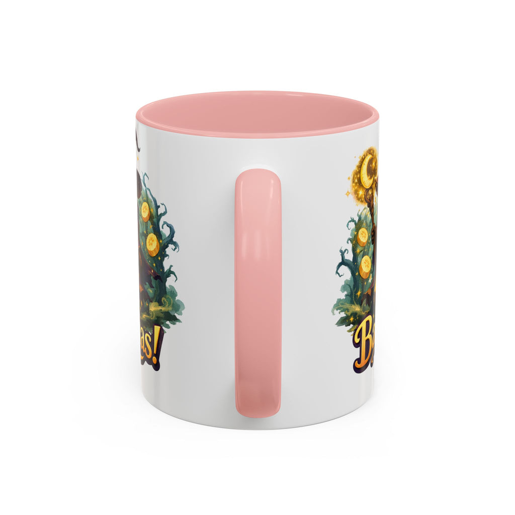 Going Bananas! Witch Banana Accent Coffee Mug — Fun Halloween Coffee Cup (11/15oz)