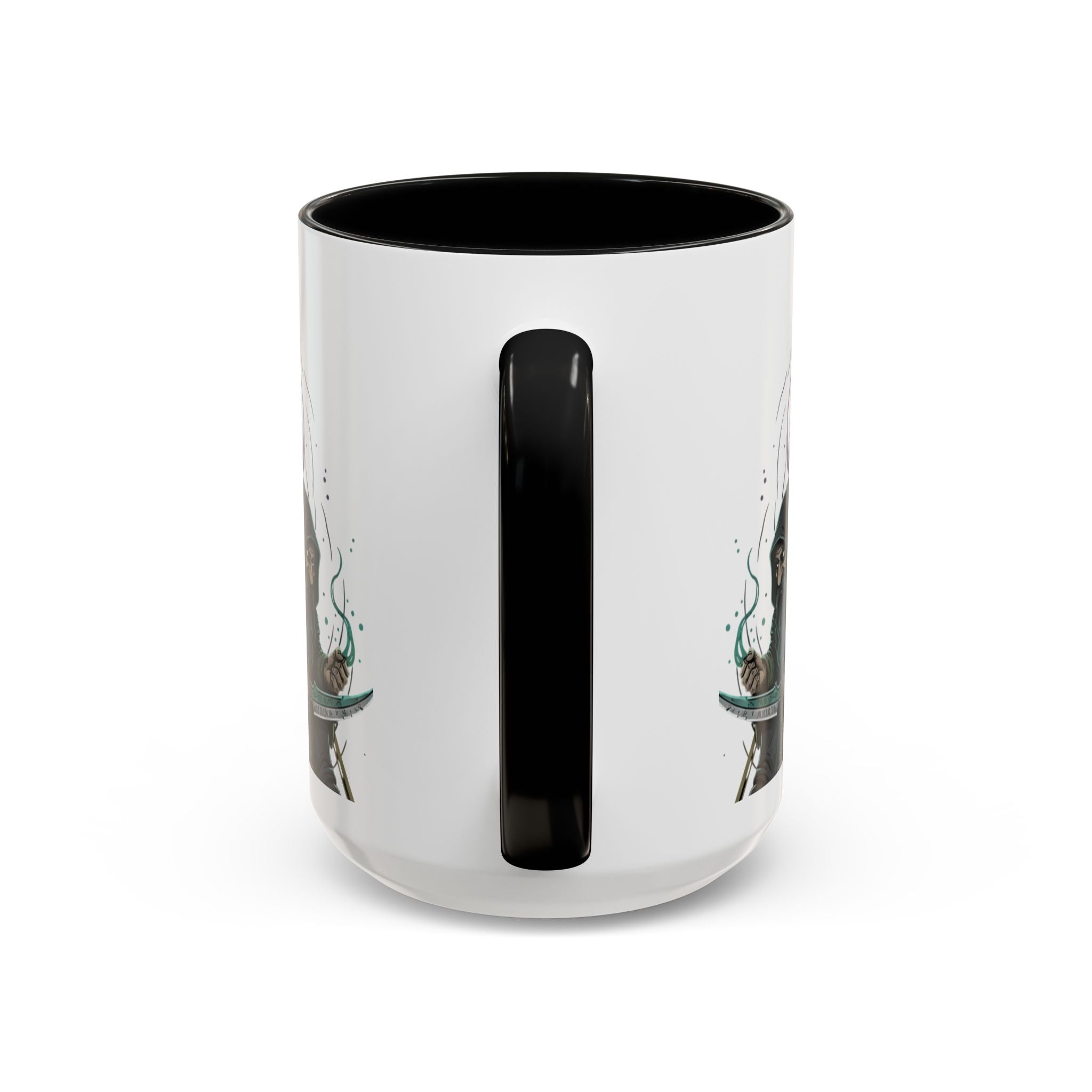 Grim Sorcerer Accent Coffee Mug – Witchy Wizard Magic 11/15oz