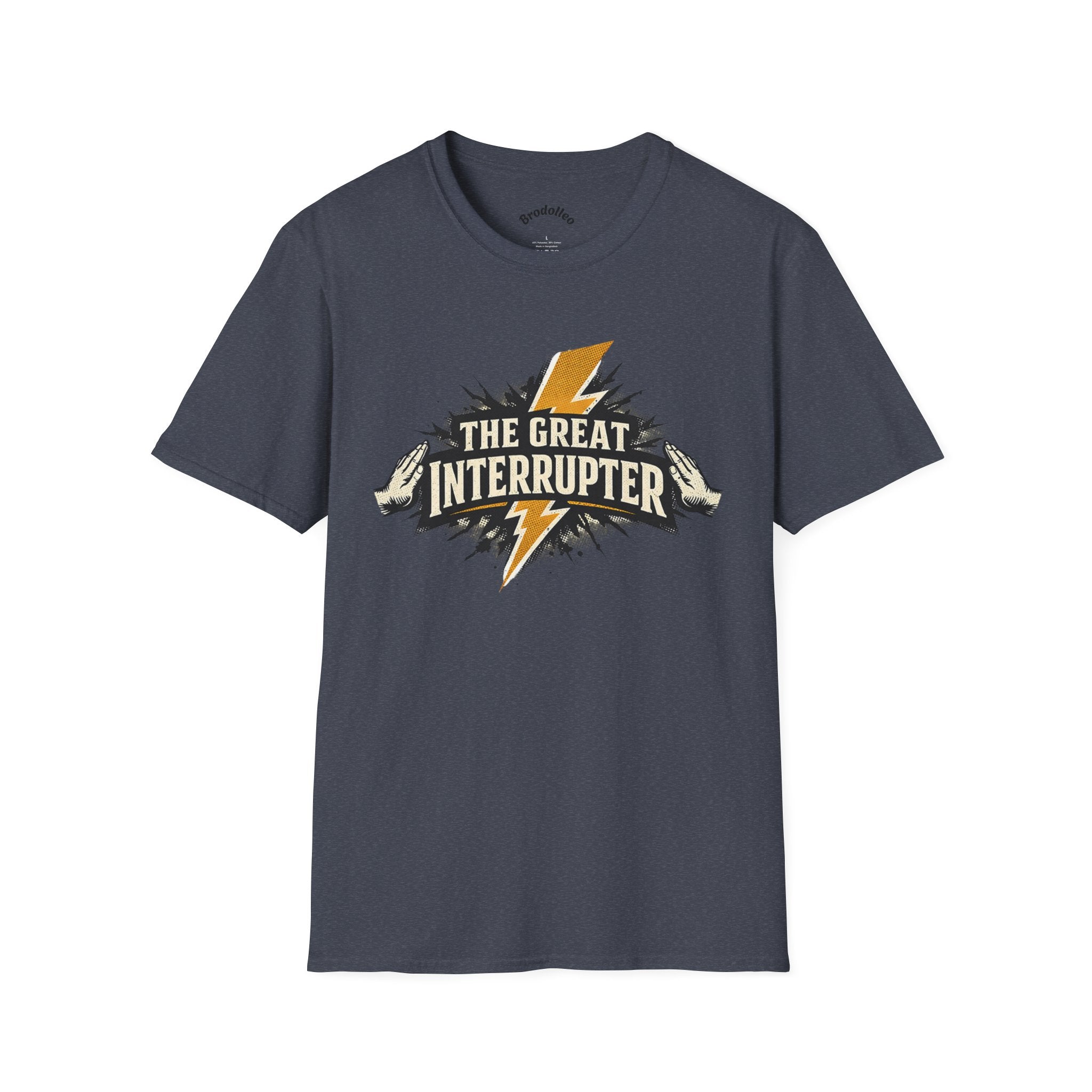 The Great Interrupter T-Shirt — Lightning Bolt Graphic Tee