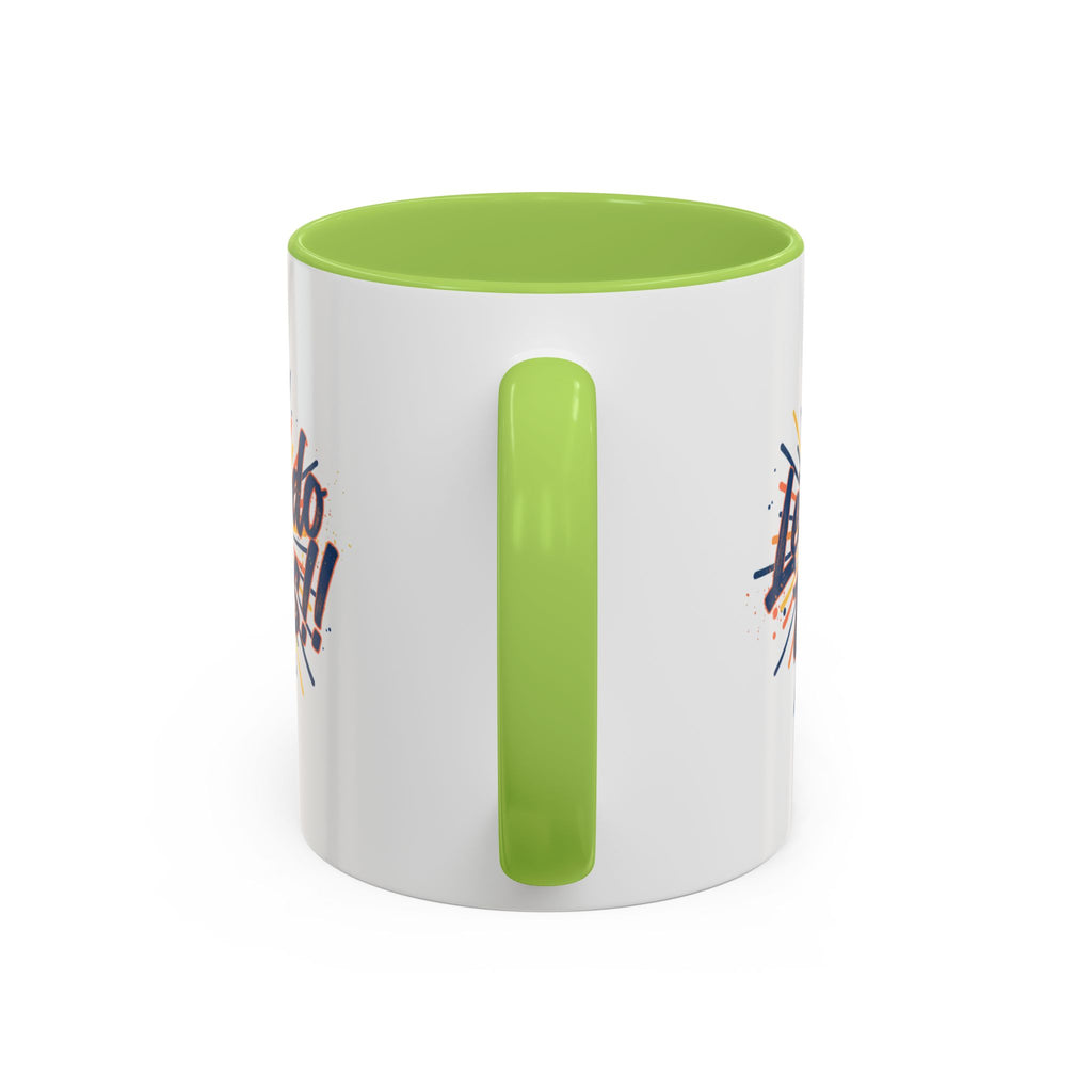 Let's Do This!! Accent Coffee Mug — Motivational 11/15oz Ceramic Mug