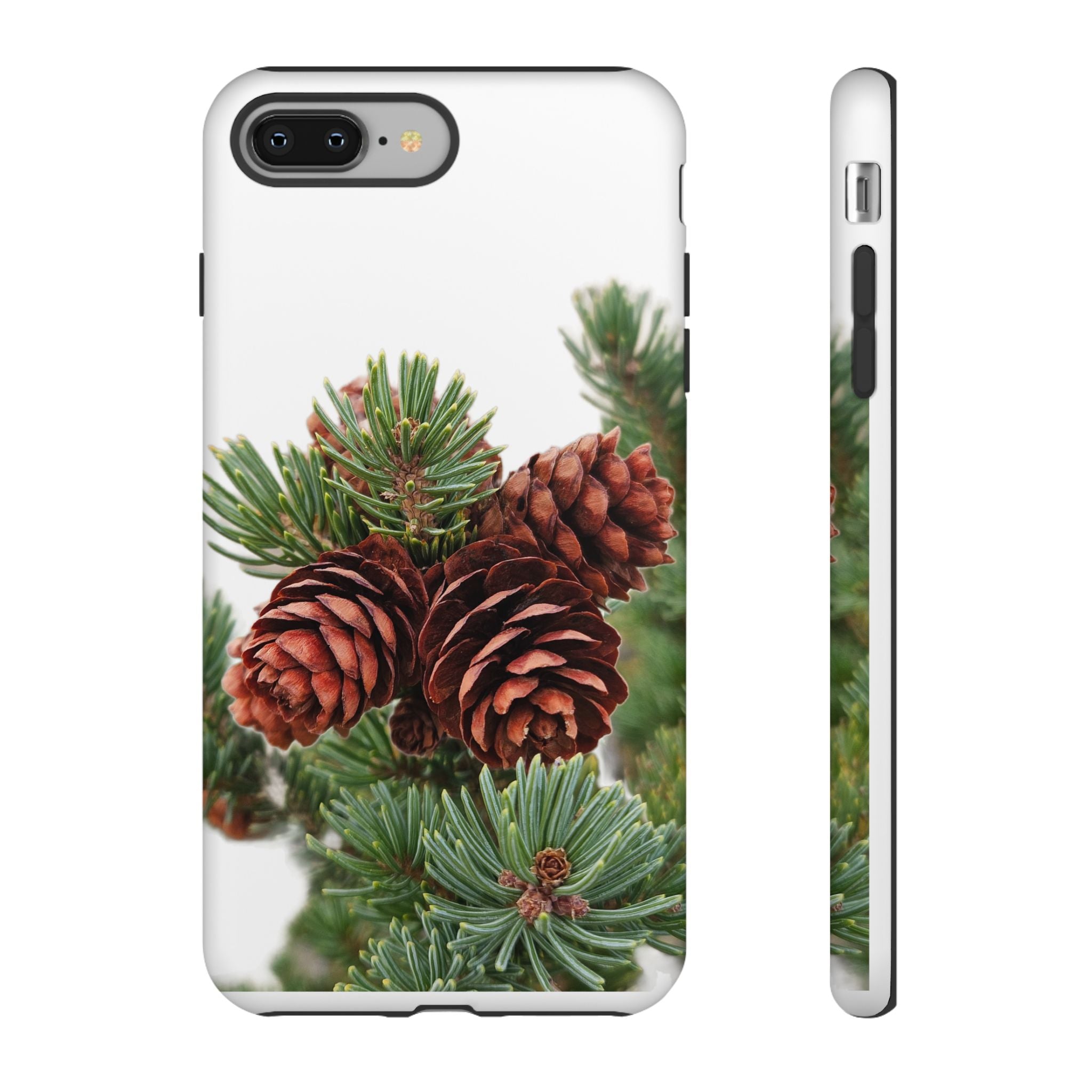 Pinecone Tough Phone Case — Protective Botanical Phone Cover