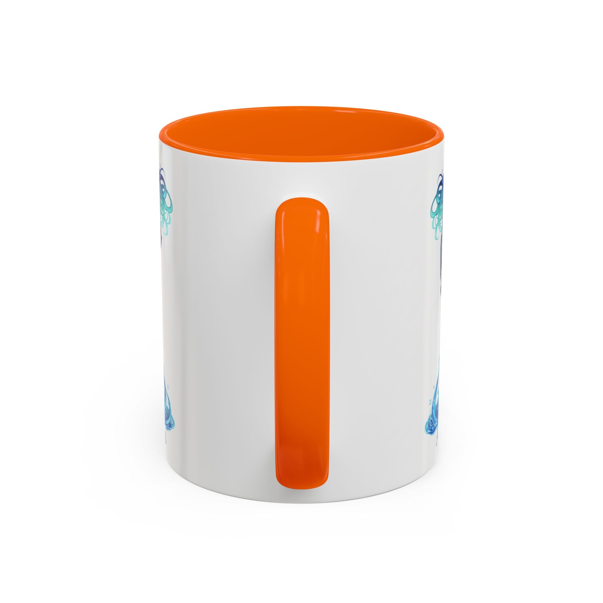 Aquarius Zodiac Coffee Mug — Water Bearer Astrology Accent Mug