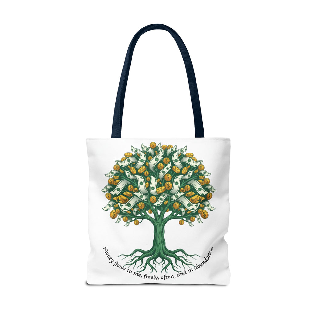 Money Tree Tote Bag — Illustrated Cash Tree Eco Shopper