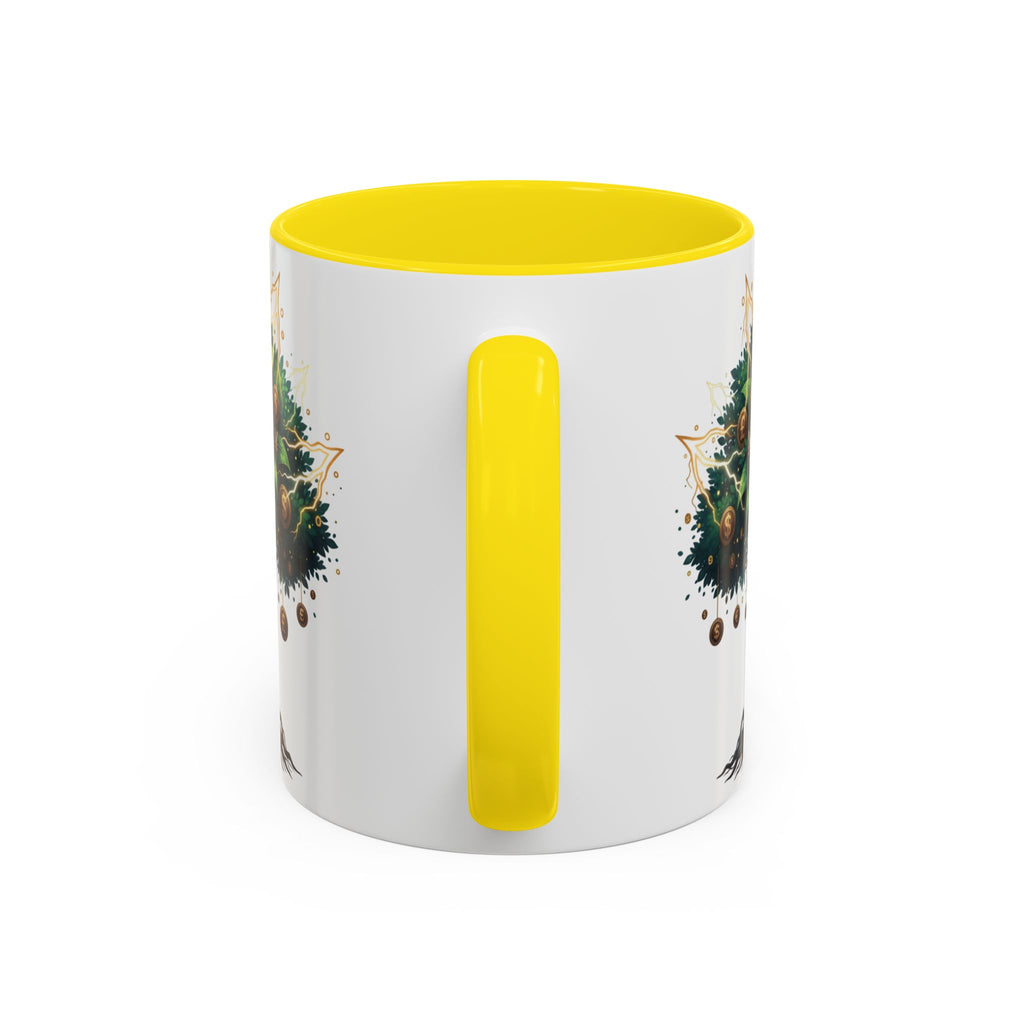 Accent Mug — Money Flows to Me Tree of Abundance Coffee Cup (11/15oz)