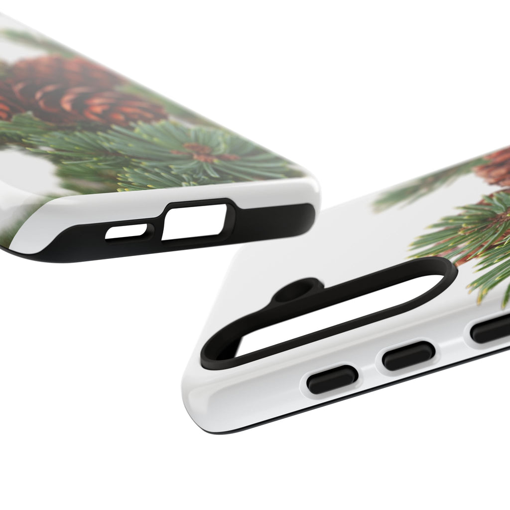 Pinecone Tough Phone Case — Protective Botanical Phone Cover
