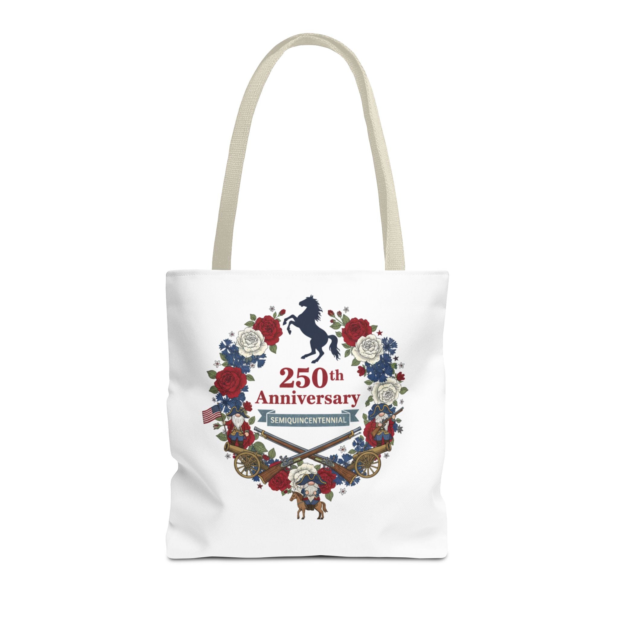 250th Anniversary Floral Wreath Tote