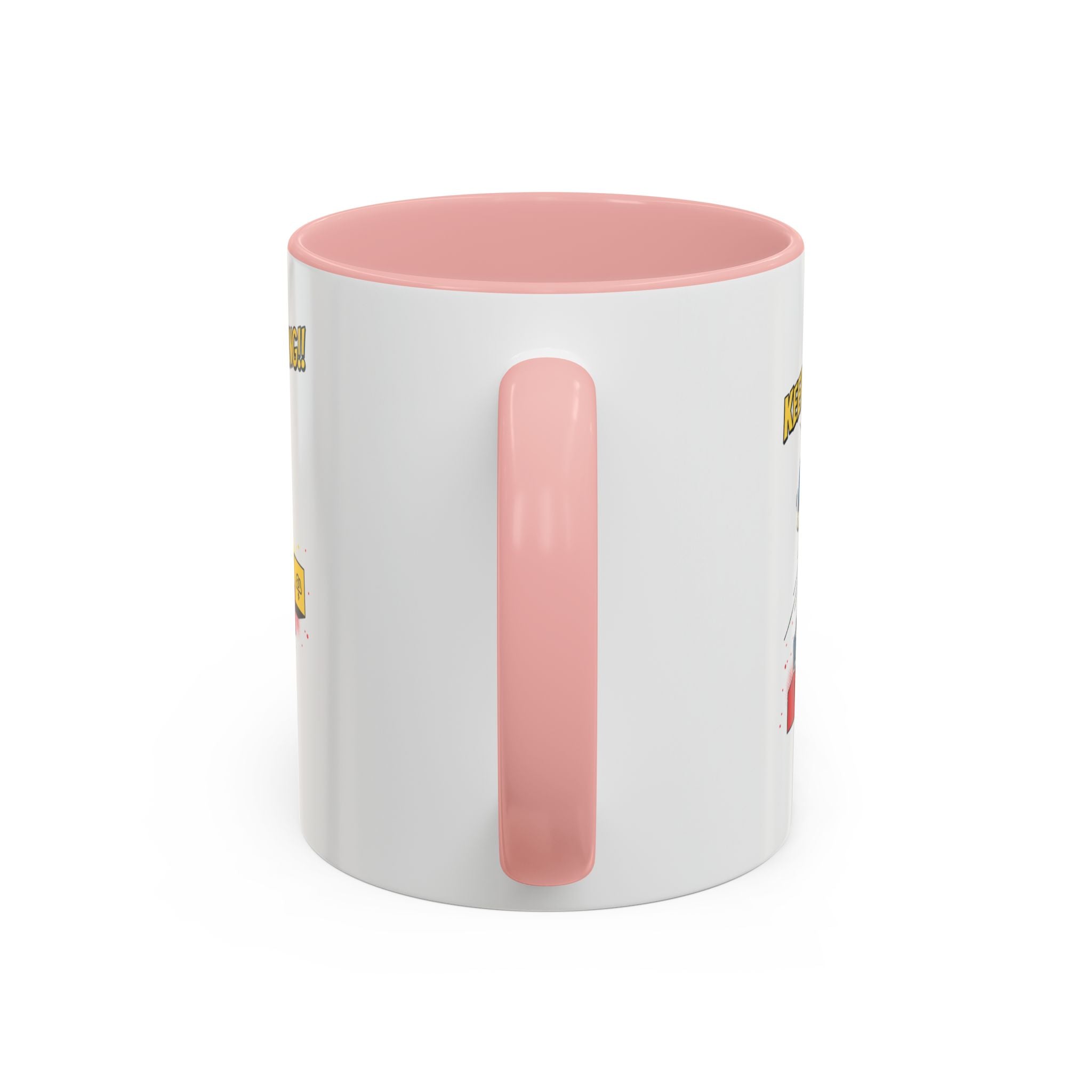 Keep Progressing Coffee Mug — Motivational Accent Mug (11/15oz)