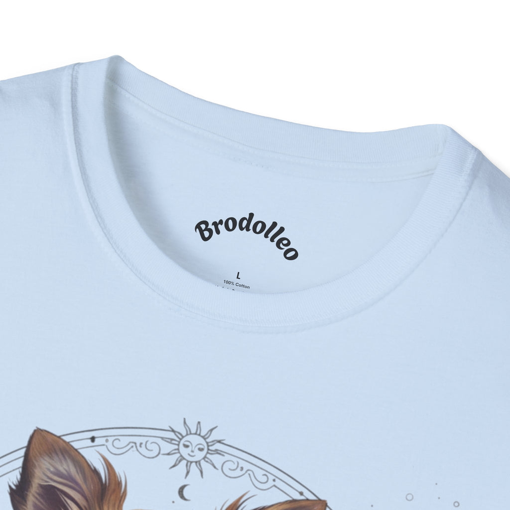 Chihuahua Portrait T-Shirt — Cute Long-Haired Dog Graphic Tee