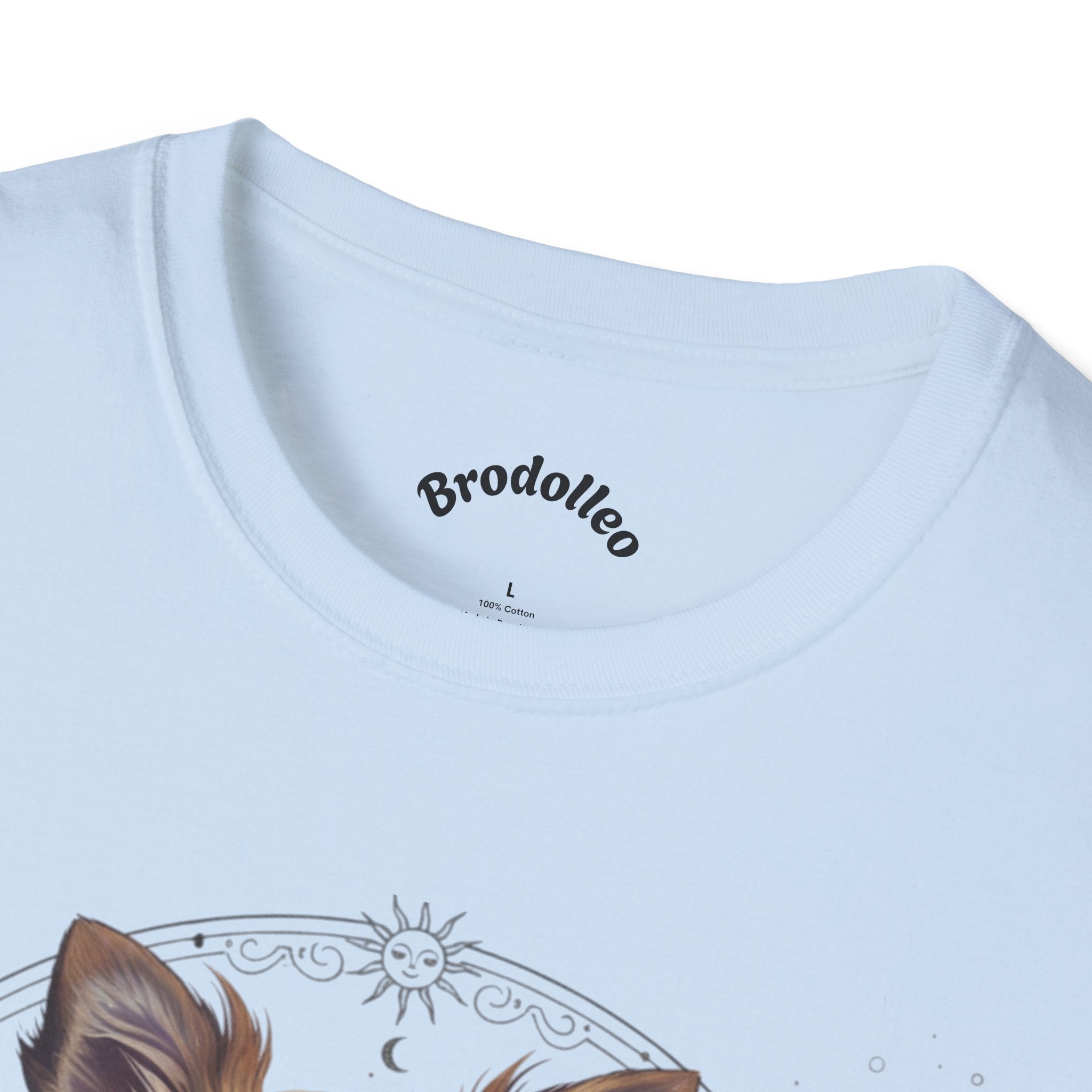 Chihuahua Portrait T-Shirt — Cute Long-Haired Dog Graphic Tee